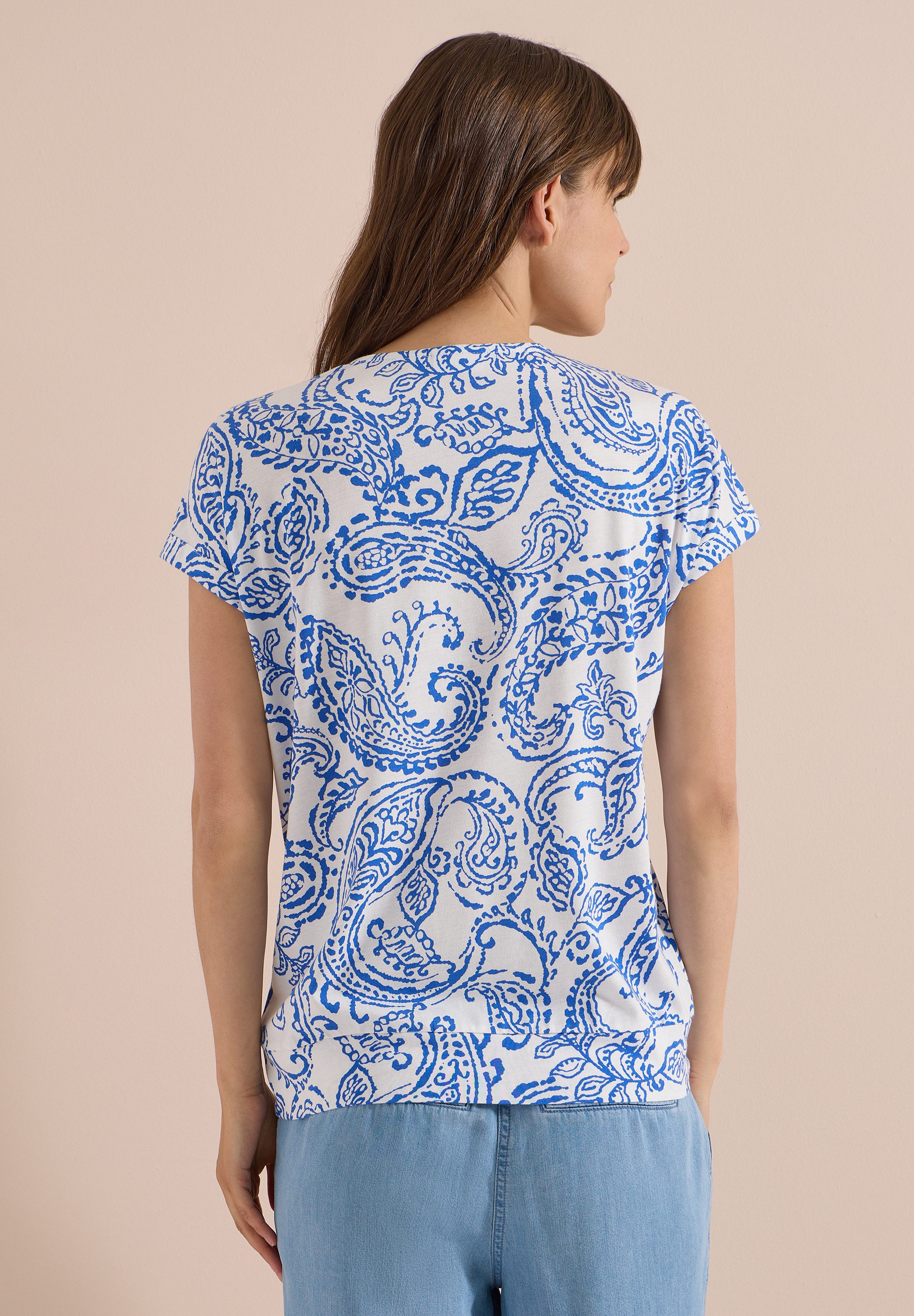 CECIL T-Shirt mit Paisley-Muster