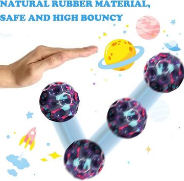 autolock Spielball 6PCS Astro Jump Ball,Moon Ball,Kids Party Gift (6PCS) (Moon Ball, Kids Party Gift (3-6PCS), Springender Gummiball Sprünge Gummiball