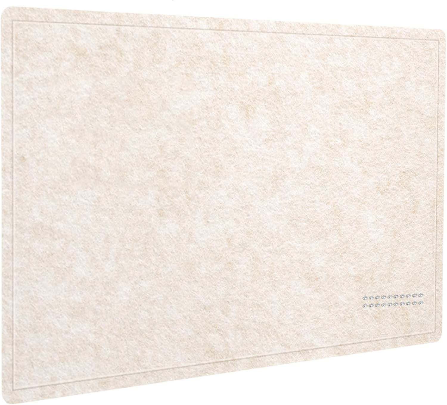 Agger Pinnwand Filz Tafel - Dekorative Pinnwand, Korktafel-Alternative für die Wand