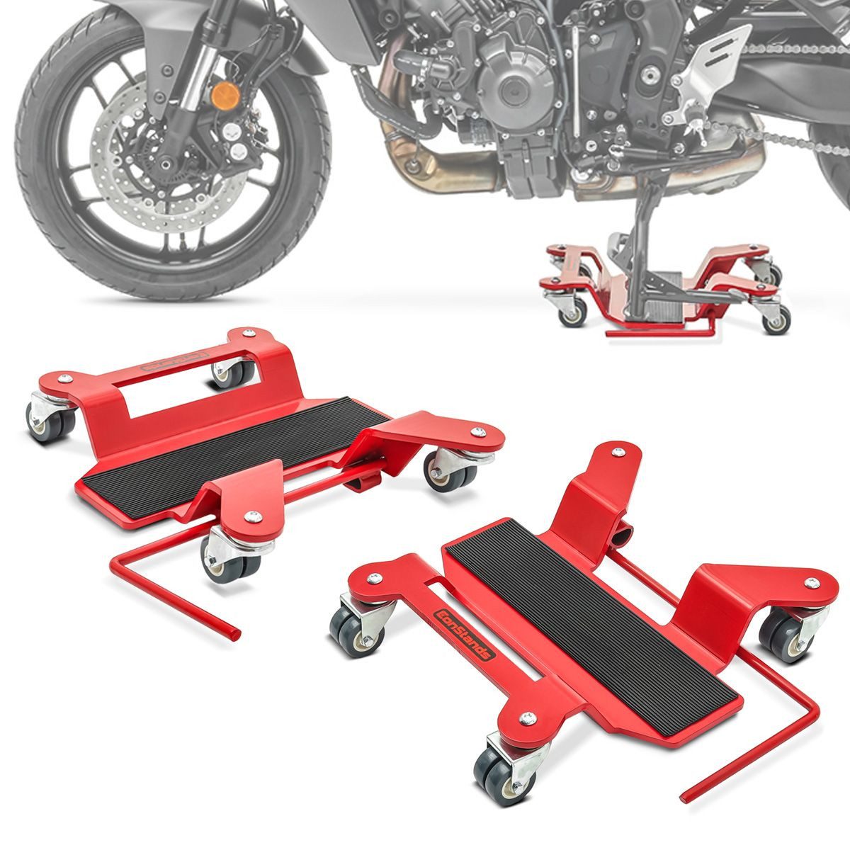 Motorradheber Set 2x Rangierhilfe S1