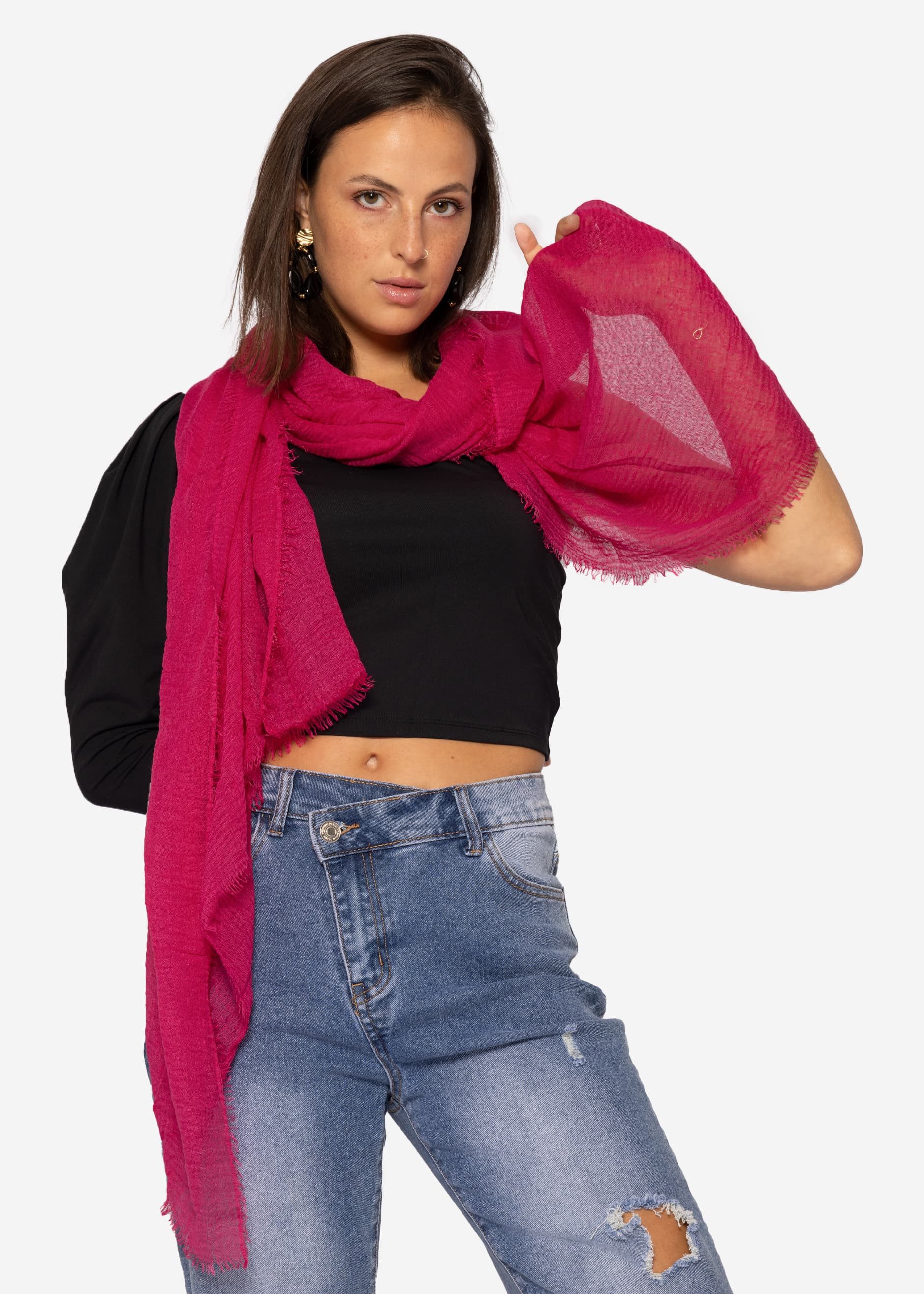 SASSYCLASSY Schal Weicher Schal aus hochwertigem günstig online kaufen