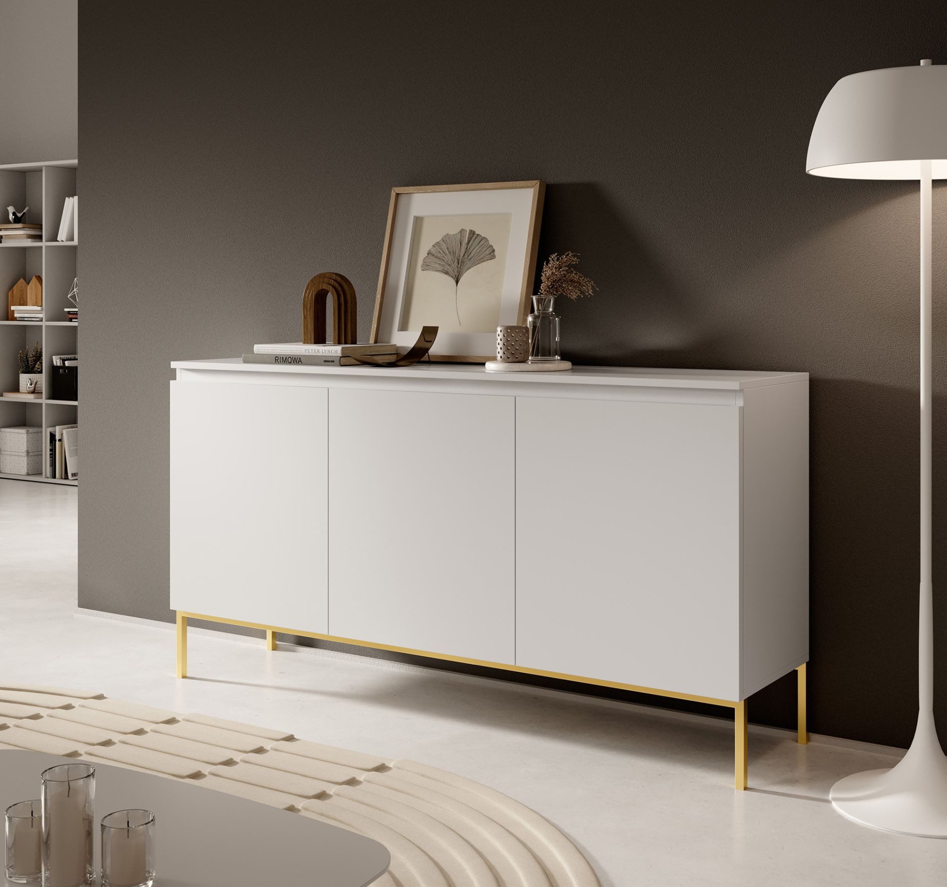 Selsey Sideboard BEMMI, 3-türig mit 6 günstig online kaufen