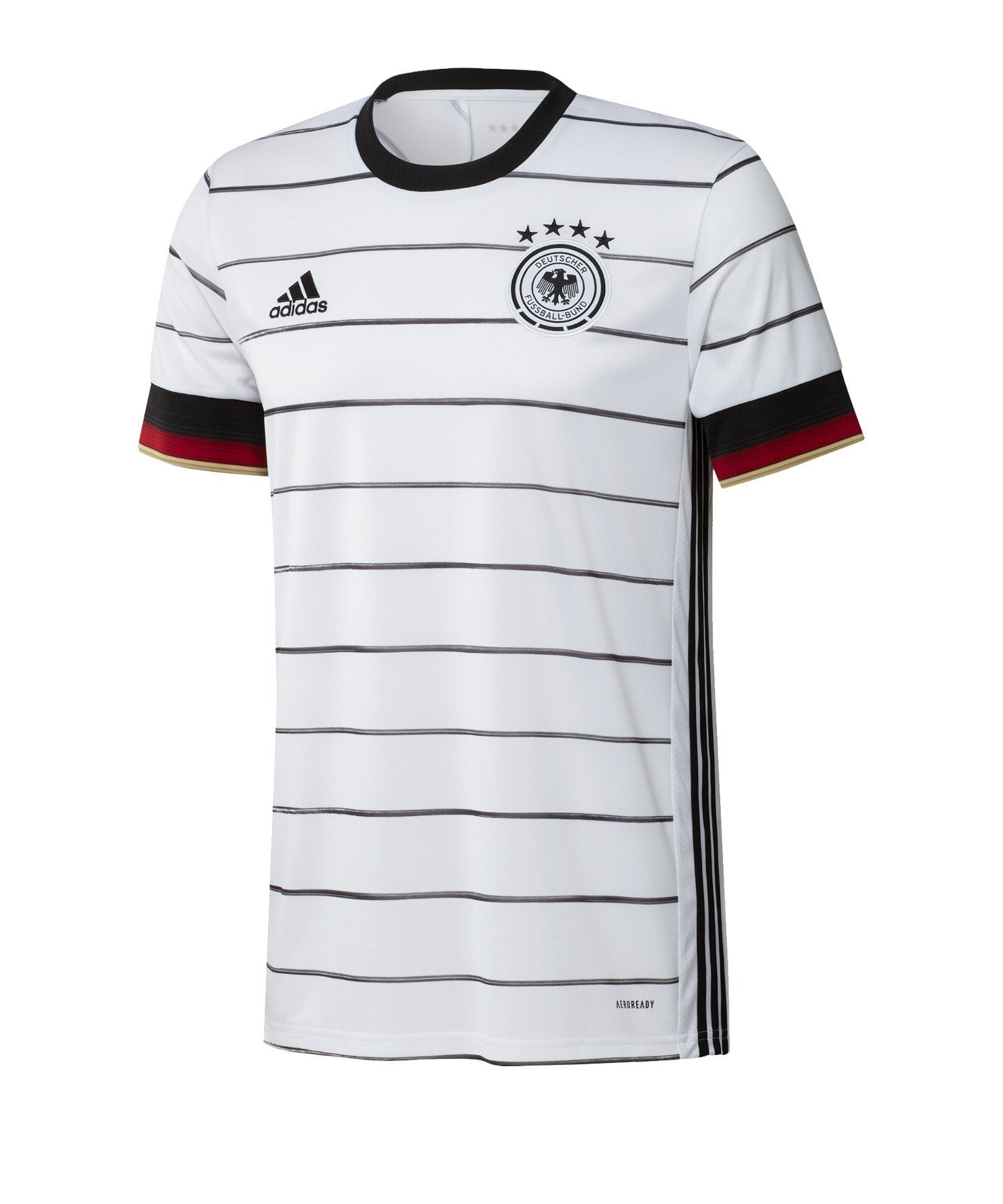 weissschwarz adidas 20 DFB Fußballtrikot Trikot Away Deutschland Performance EM