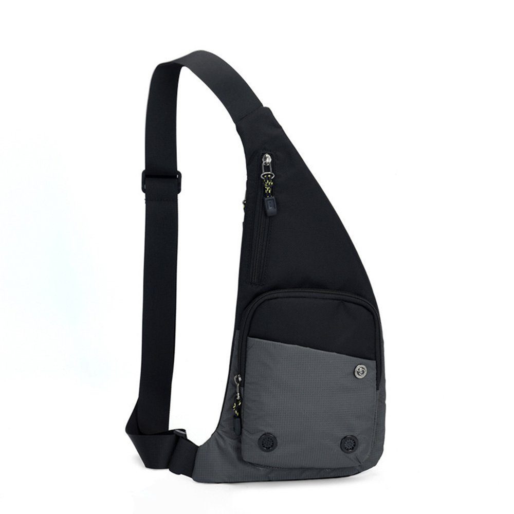 Oemmn Umhängetasche Schultertaschen, Wasserdicht Brusttasche, Sling Bag