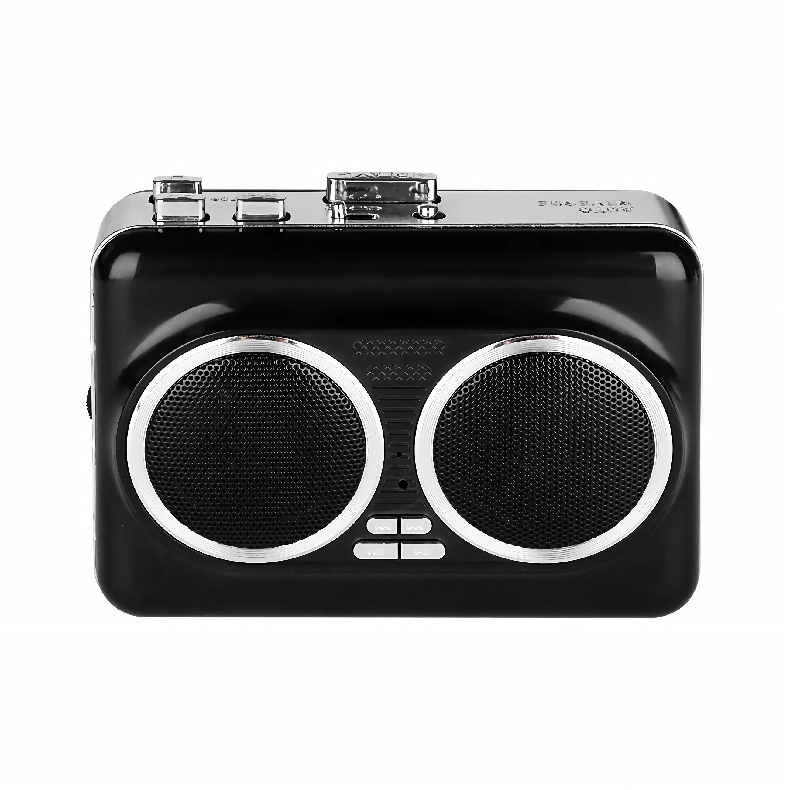 Bolwins J16C Kassetten zu MP3 Konverter mit USB-Aufnahme, Lautsprecher, 3.5mm Kassetten Player (Nicht zutreffend, Audiowiedergabe ohne Videoausgabe, Nicht zutreffend, Kassettenwiedergabe, MP3-Aufnahme, USB-Digitalisierung, Schnellvorlauf, Bandrücklauf, Musikwiedergabe über Lautsprecher, Musikwiedergabe über Kopfhörer, 0 GB Festplatte, Direkte MP3-Konvertierung auf USB-Stick ohne PC, Dual-Speaker)