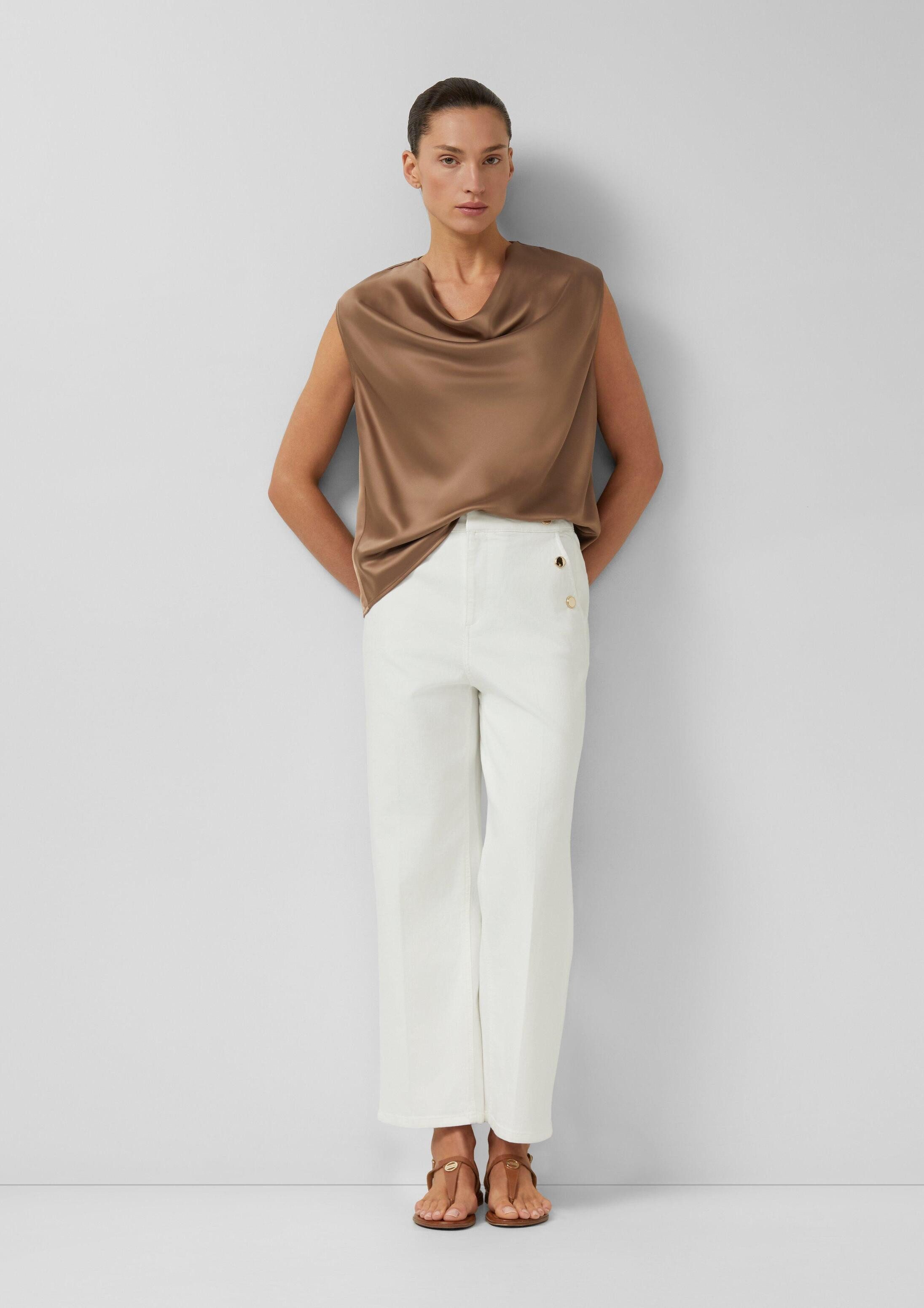 s.Oliver Weite Jeans Jeans-Hose Jeans-Culotte Suri / Regular Fit / High Rise / Wide Leg – Bild 5 von 5