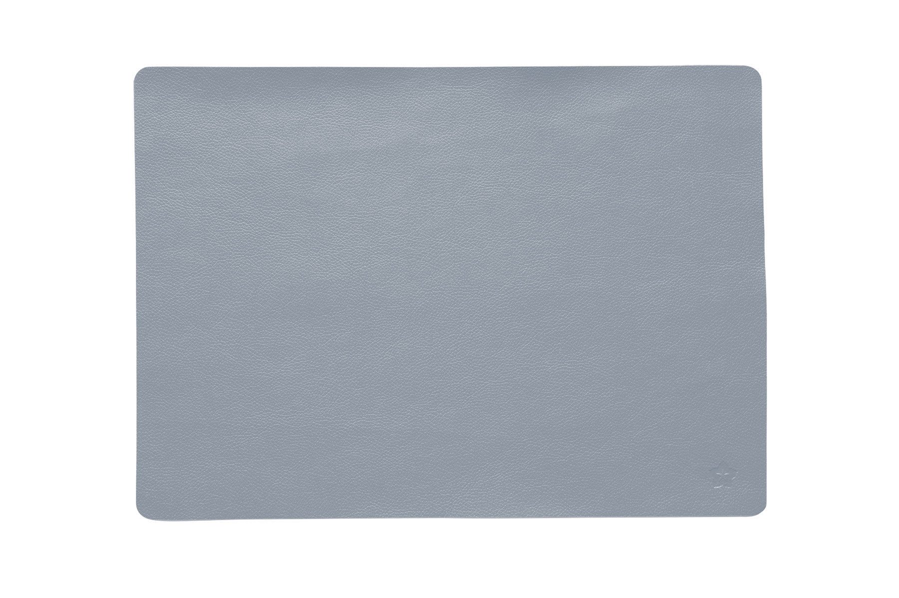 PICHLER Platzset Tischset 12er Set Jazz Rechteck 033/046 rauchblau, (Spar-Set, 12-St., 12 Platzdecken), Platzset Tischset Esszimmer Küche