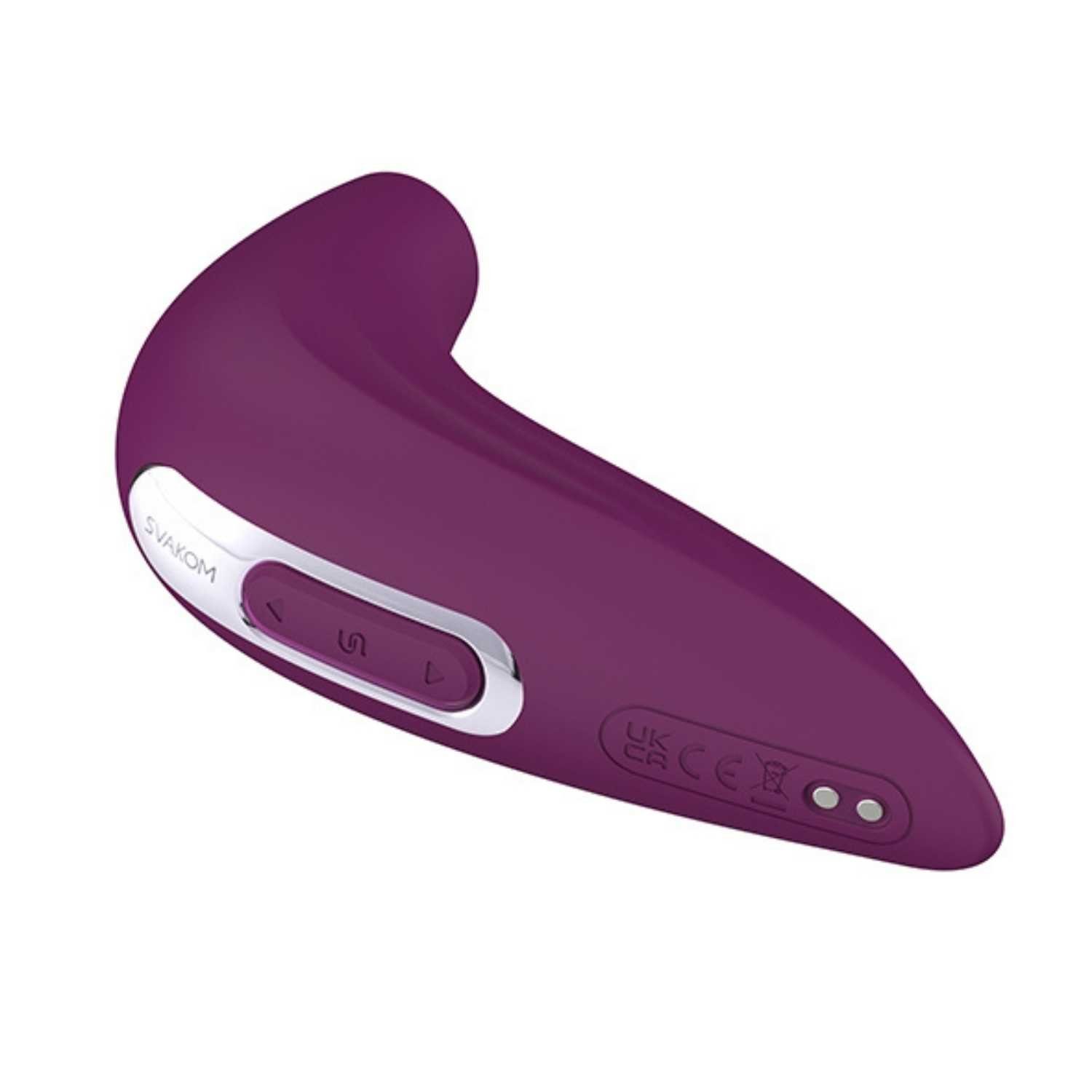 Svakom Klitoris-Stimulator Svakom Pulse Union - Luftdruck-Vibrator violett, 5 Intensitäten