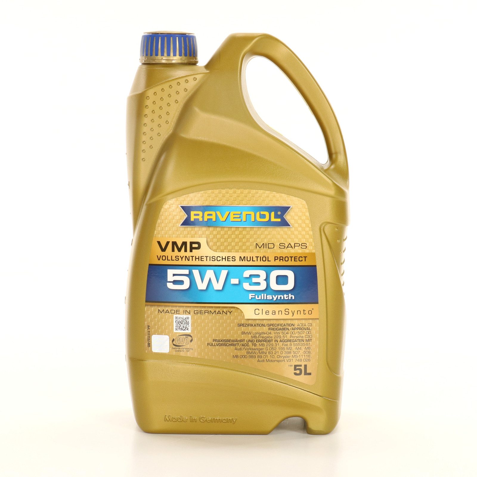 Ravenol Motoröl Ravenol Protect VMP Motoröl Öl 5W30 5L ACEA A3/B4/C3 MB229.31/51