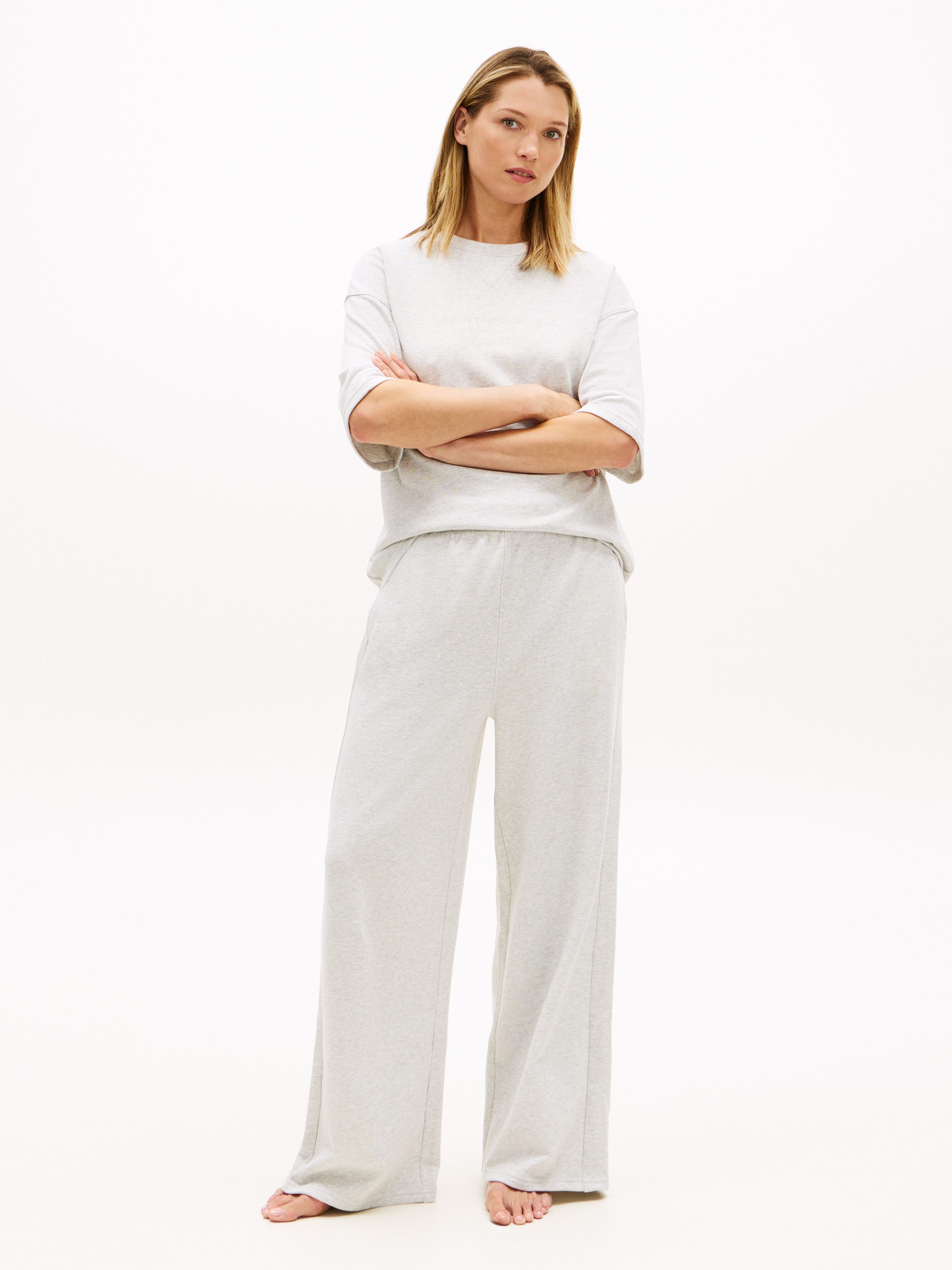 Tommy Hilfiger Underwear Sweathose WIDE LEG PANTS Straight fit mit elastischem Bund