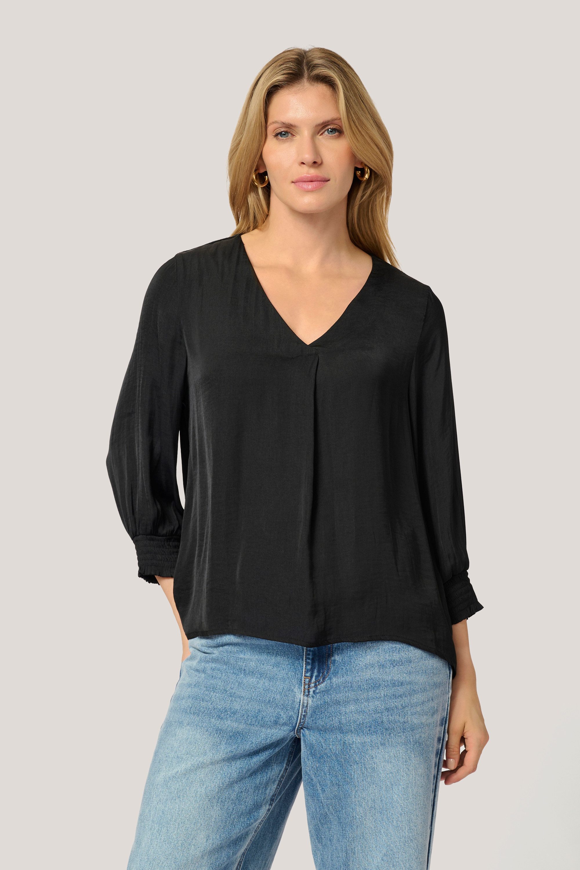 KAFFE Kurzarmbluse Kurzarm-Bluse KAcassie günstig online kaufen