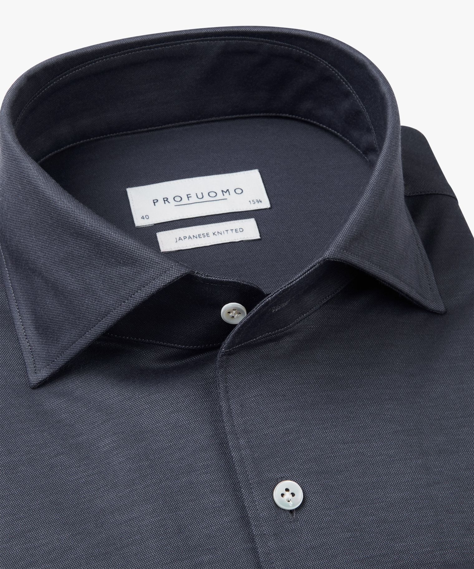 Profuomo Oversize-Shirt SHIRT ONE PIECE SF BLUE