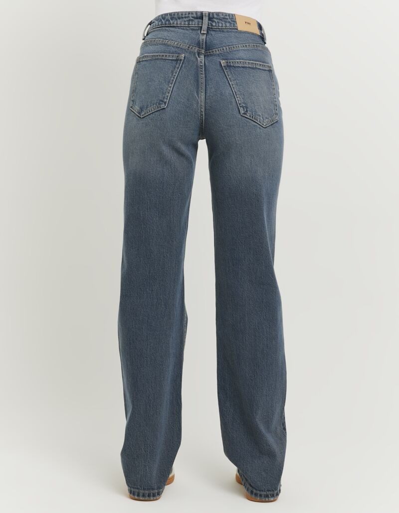 Tally Weijl High-waist-Jeans SPADEPEPPER Baumwollmischung, High-Waist mit geradem Beinverlauf