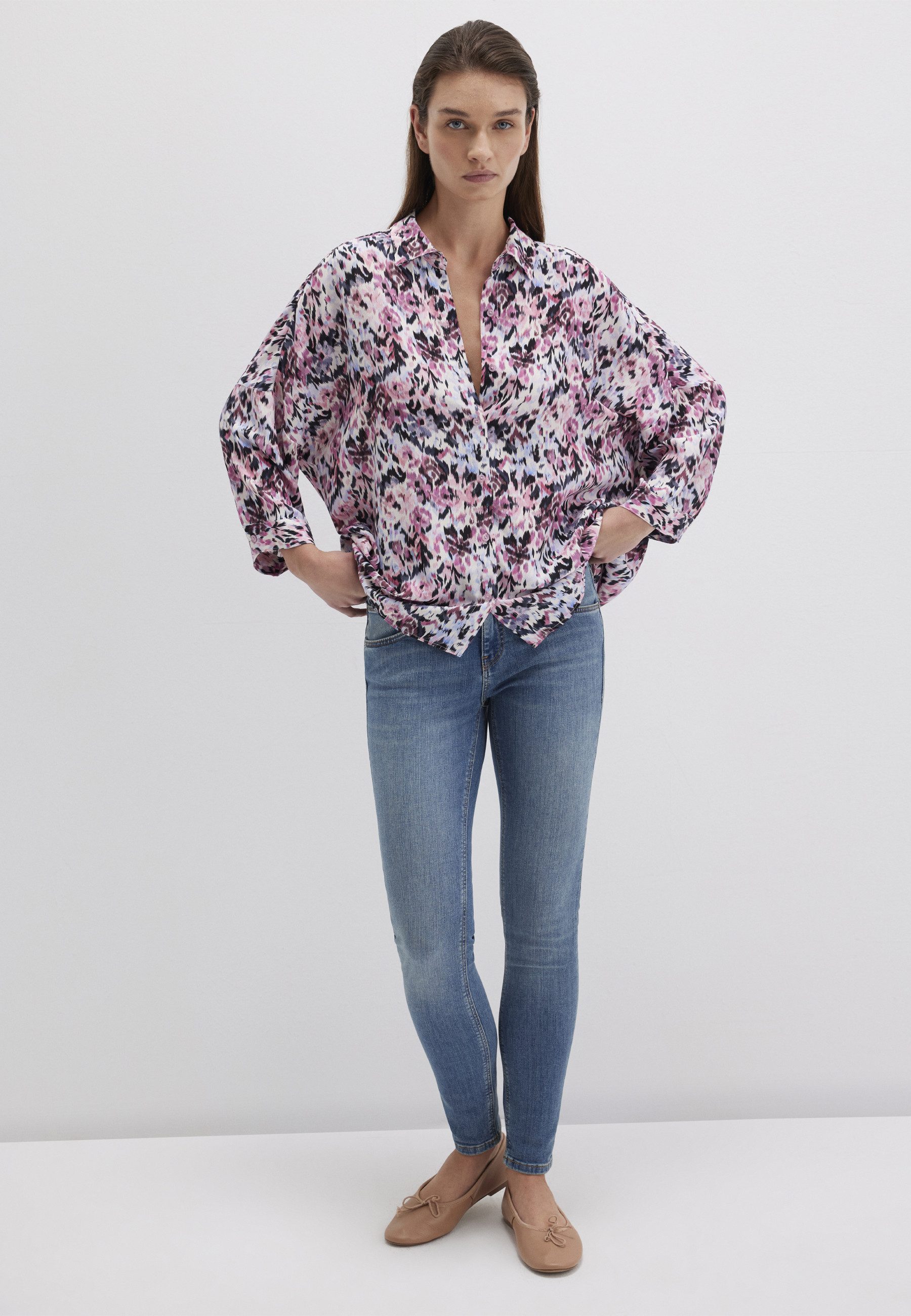 Mavi Langarmbluse LONG SLEEVE SHIRT Print günstig online kaufen