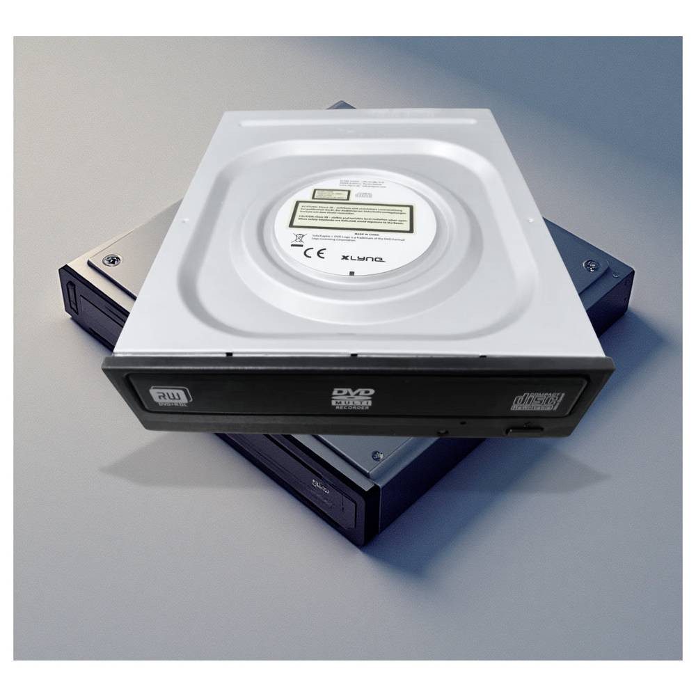 XLYNE 570504 DVD-Laufwerk Intern Bulk SATA III Schwarz, Silber Diskettenlaufwerk
