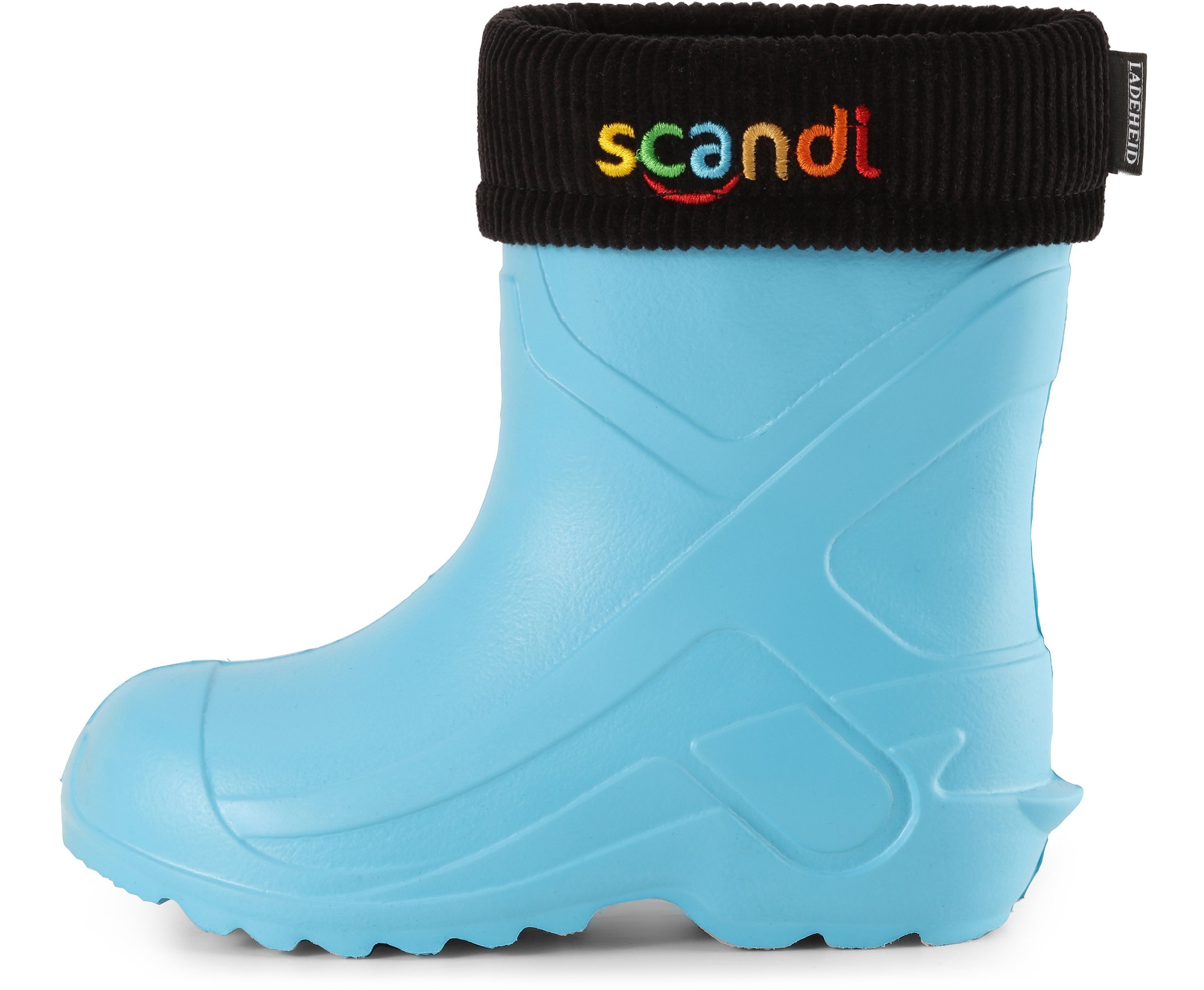 Ladeheid Kinder federleichte EVA Thermo Regenschuhe gefüttert LA-763 Gummistiefel – Bild 3 von 5