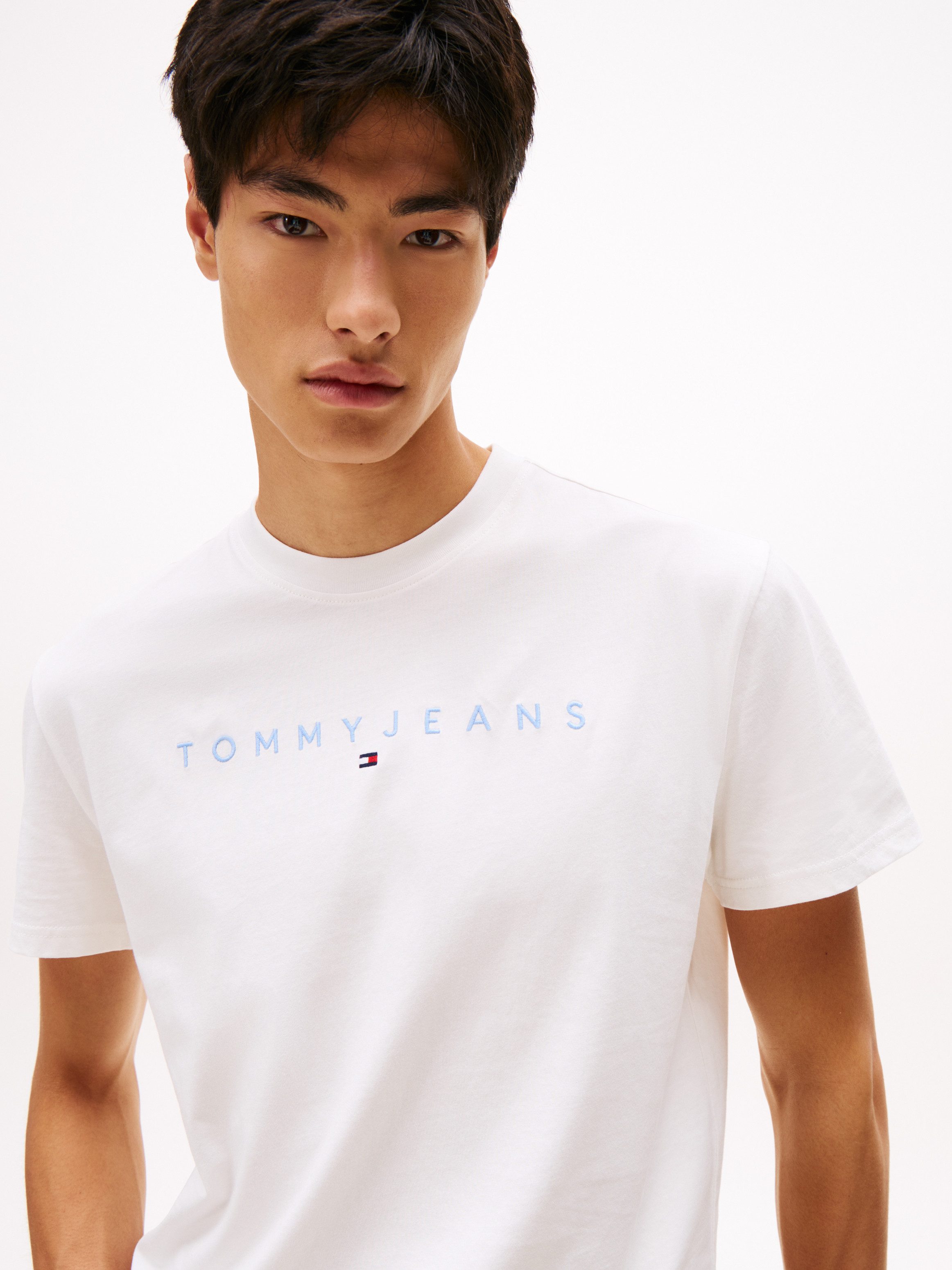 Tommy Jeans T-Shirt TJM REG LINEAR LOGO TEE EXT günstig online kaufen