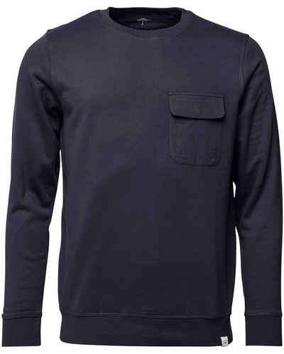 FYNCH-HATTON Sweatshirt Sweatpullover mit Brusttasche