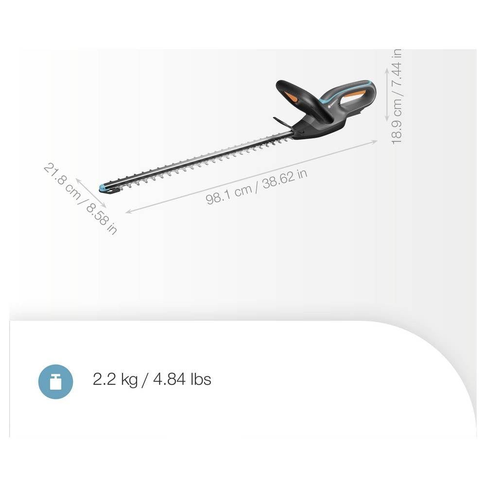 GARDENA Heckenschere Akku-Heckenschere EasyCut 55/18V P4A solo Akku Akku-Heckenschere