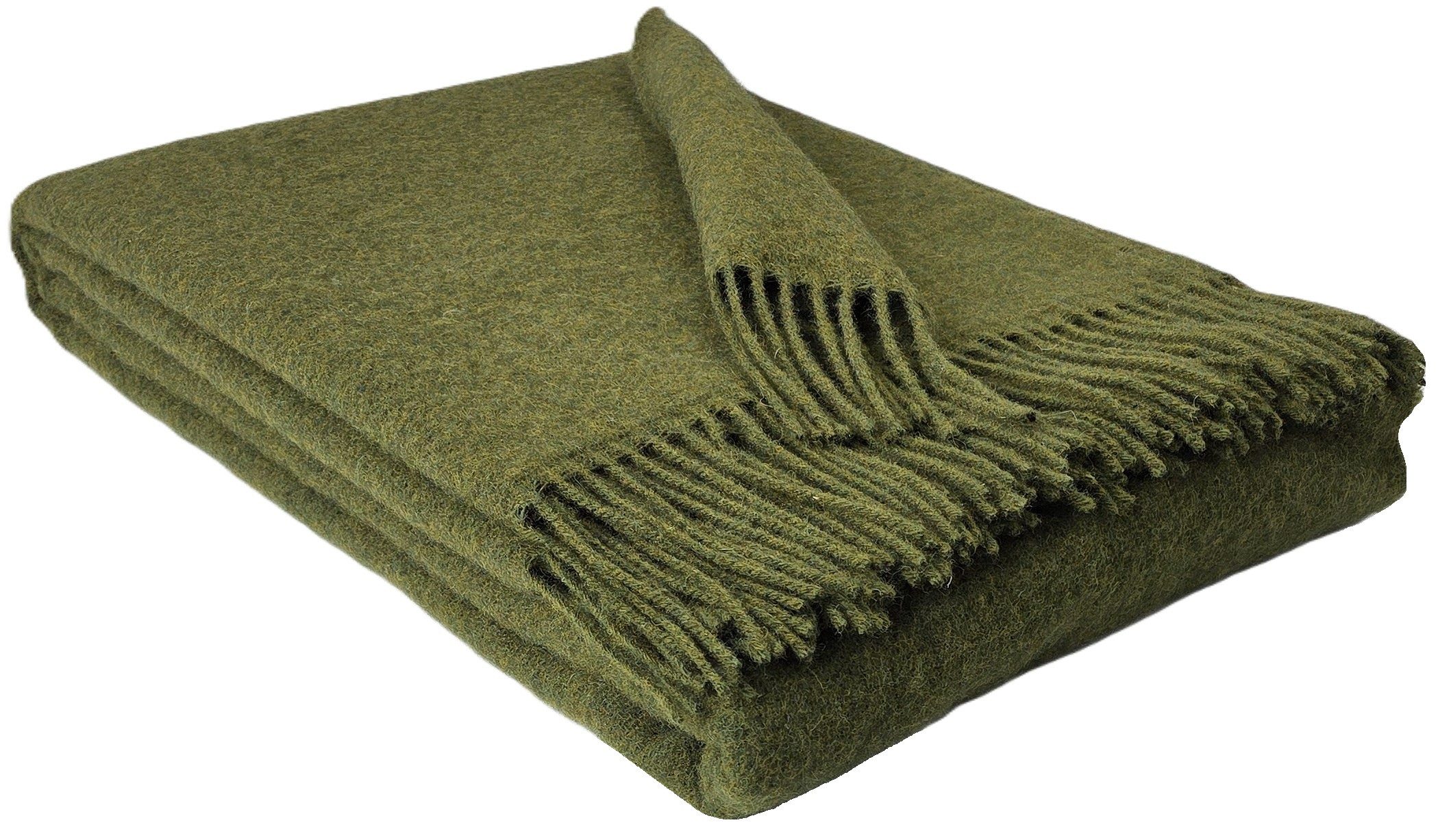 Wolldecke Wolldecke TIROL (doubleface) 100% Schurwolle 140 x 200 cm, STTS