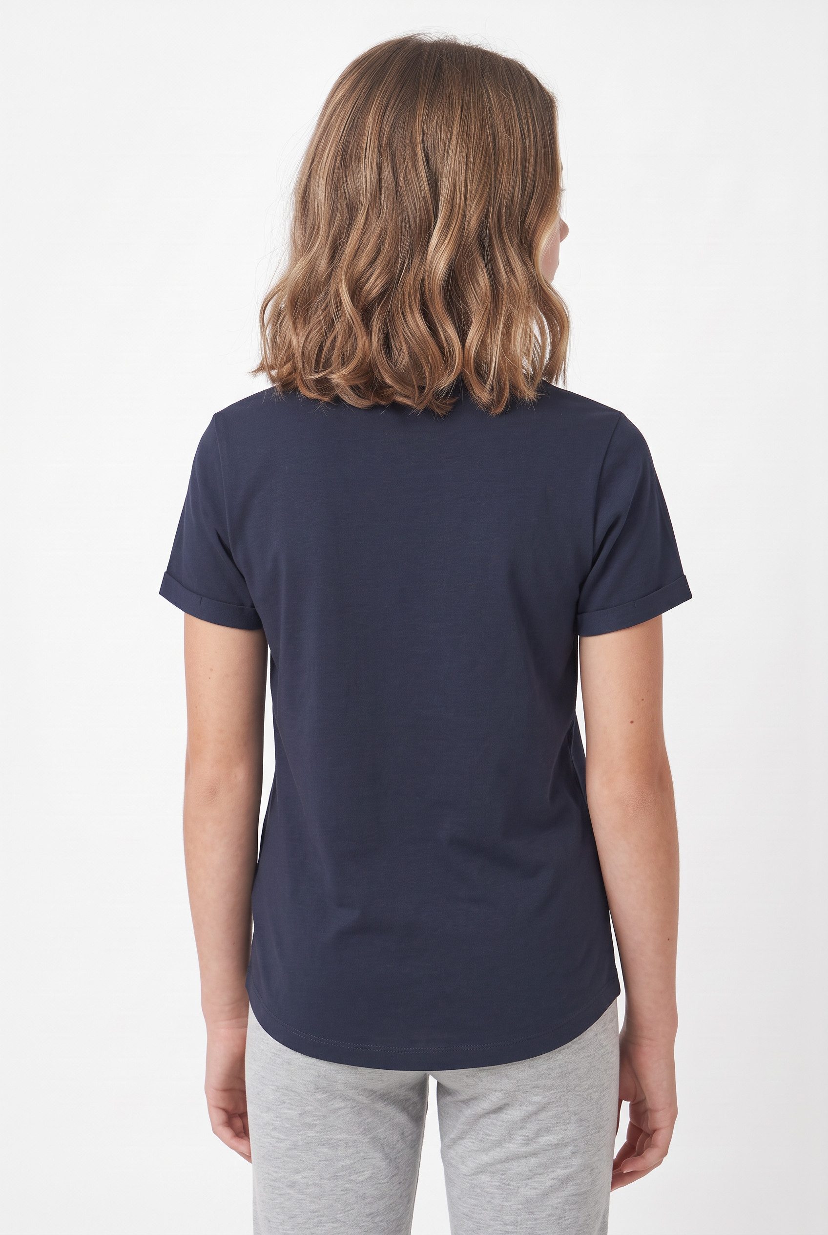 Name It T-Shirt NKFVIX SS TOP Baumwollmischung, normal geschnitten – Bild 3 von 5