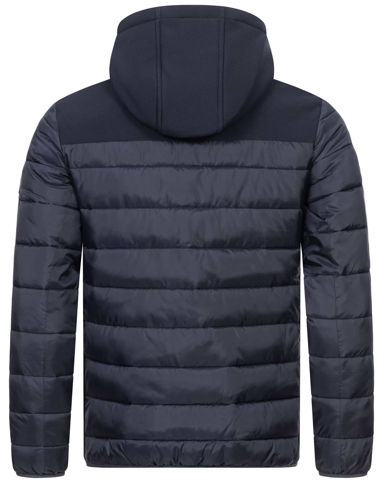 Geographical Norway Steppjacke Herren Winter Jacke Steppjacke Kapuzenjacke Softshell MIX Parka Stepp
