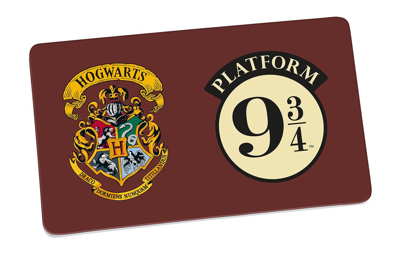 Geda Labels GmbH Frühstücksbrett Hogwarts Express, Melamin, (1-St), Bordeaux, 23,5x14,5x0,3cm, spülmaschinengeeignet