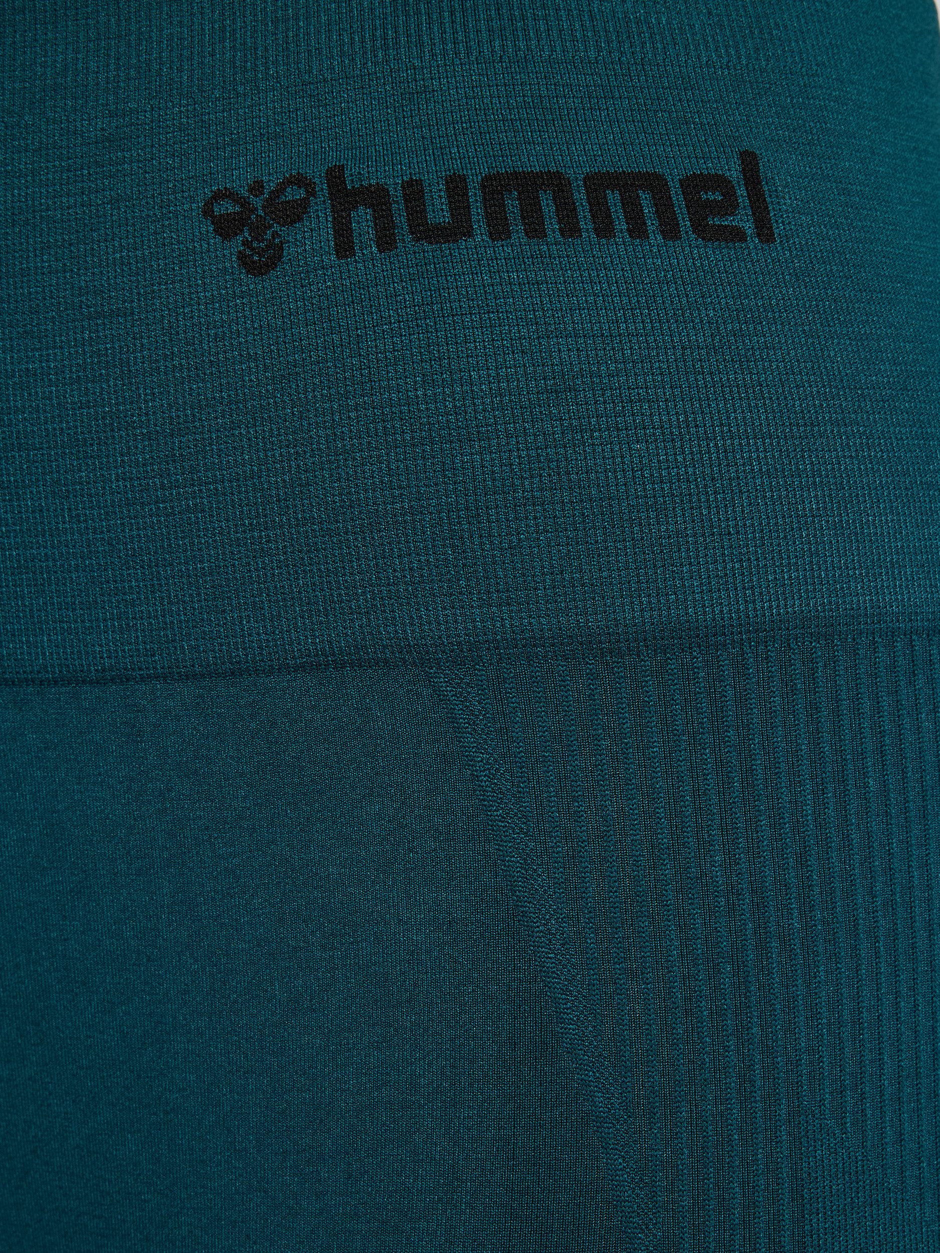 hummel Trainingstights HMLTIF SEAMLESS HIGH WAIST TIGHTS dehnbarer Stoff, enge Passform, nahtloses Design