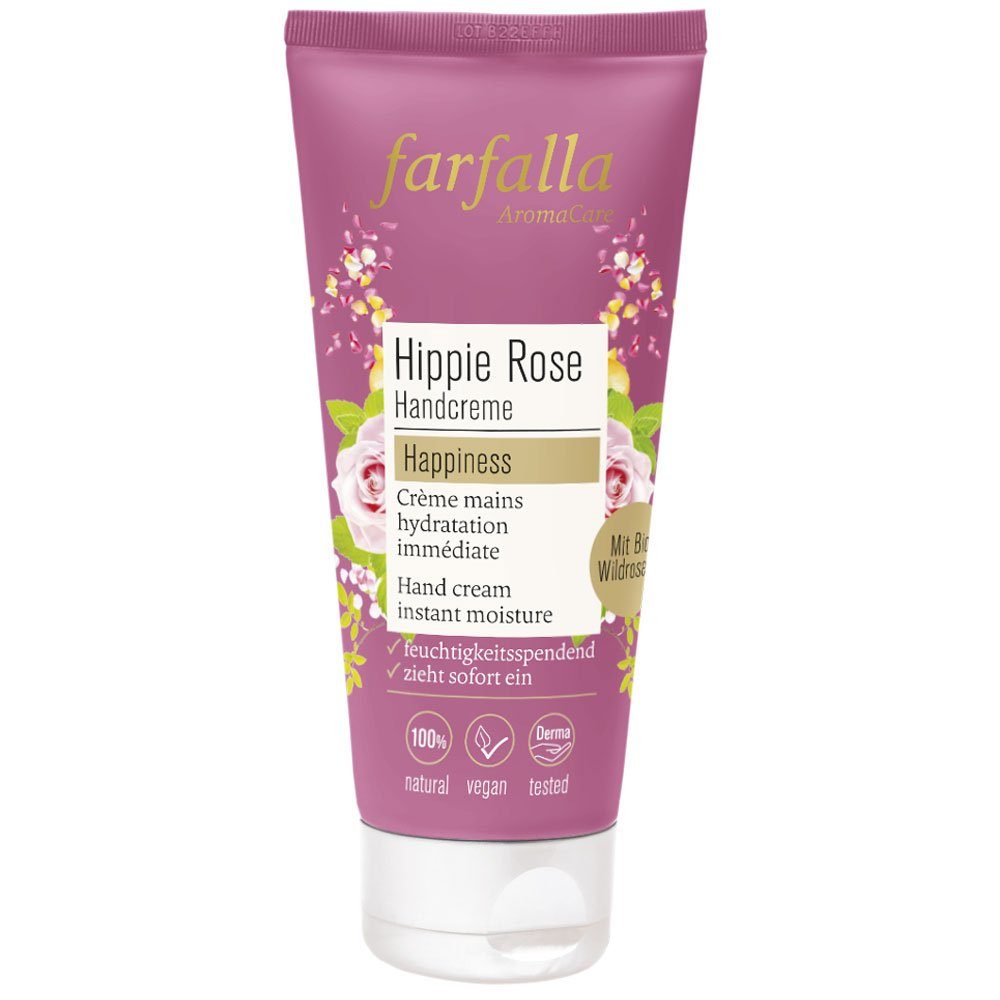 Farfalla Essentials AG Handcreme Hippie rose Happiness, 50 ml