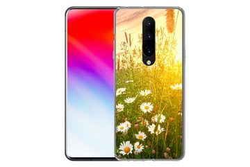 MuchoWow Handyhülle Blumen - Gänseblümchen - Natur - Sonne - Horizont, Phone Case, Handyhülle OnePlus 7 Pro, Silikon, Schutzhülle