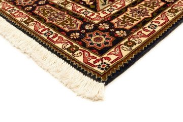 Teppich Täbriz 50 Raj Teppich handgeknüpft mehrfarbig, morgenland, rechteckig, Höhe: 7 mm, handgeknüpft
