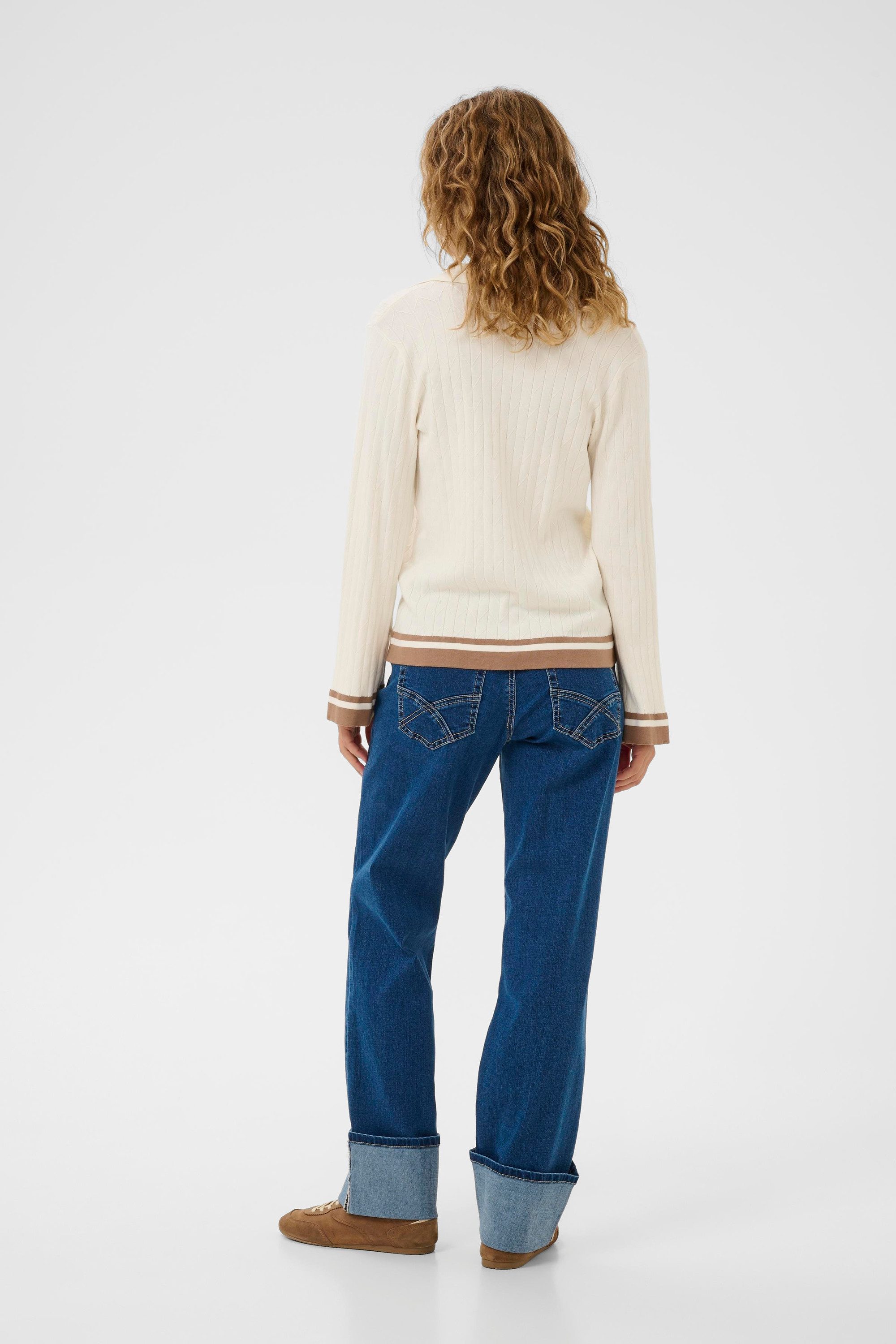 Cream Strickpullover Strickpullover CRVillea