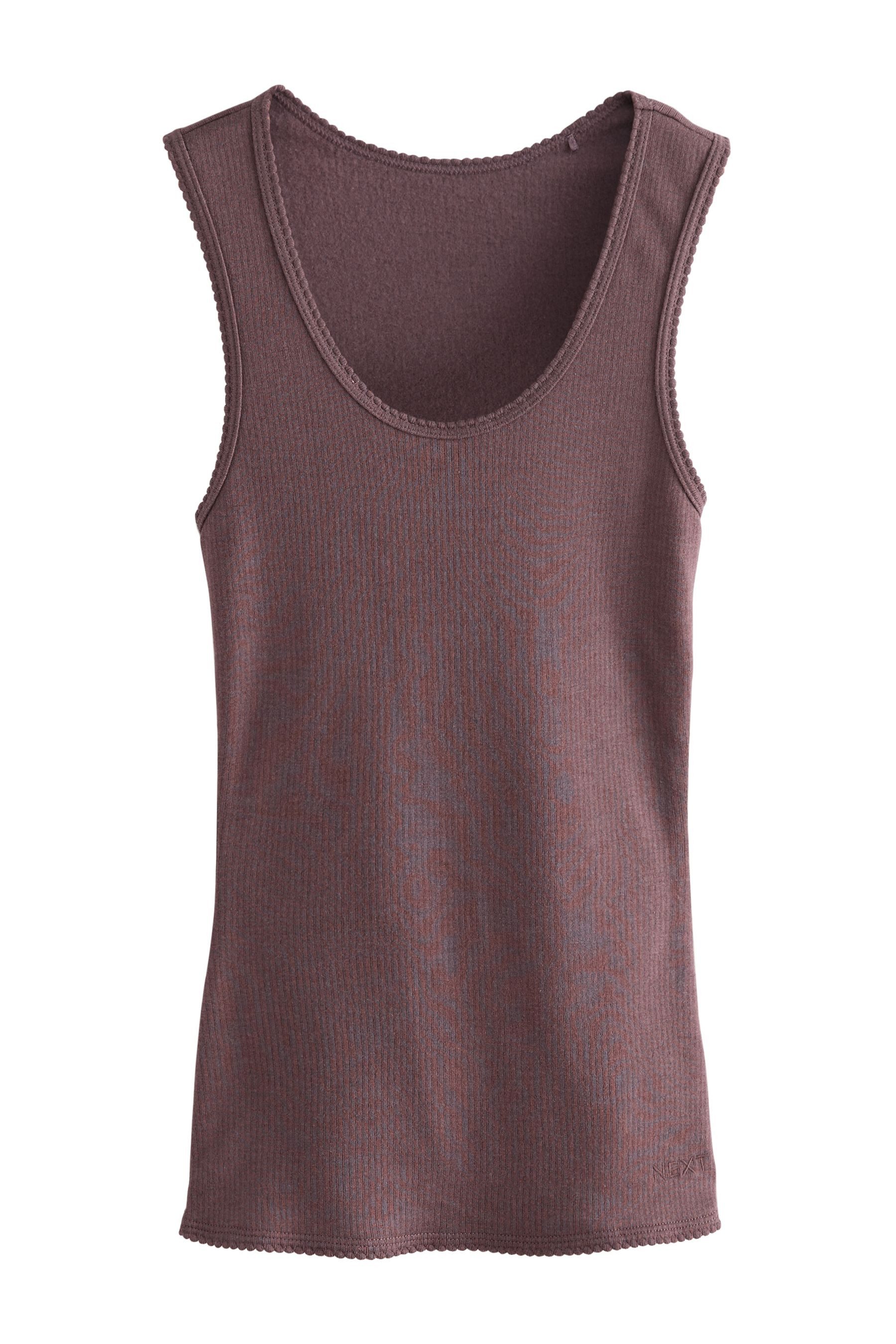 Tanktop Thermogen gerippte Thermoweste für maximale Wärme