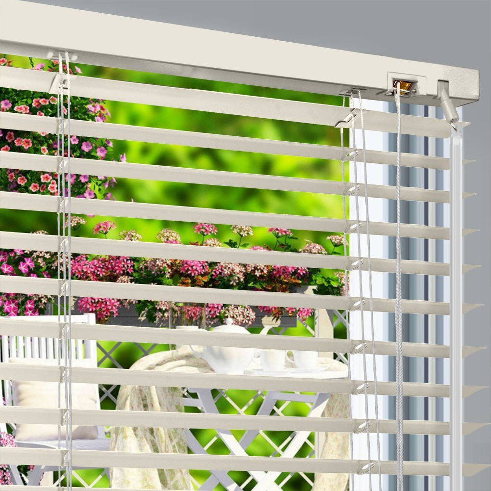 euroharry Jalousie Alu minium 25mm mit Bohren Fenster Rollo Montage Venetia günstig online kaufen