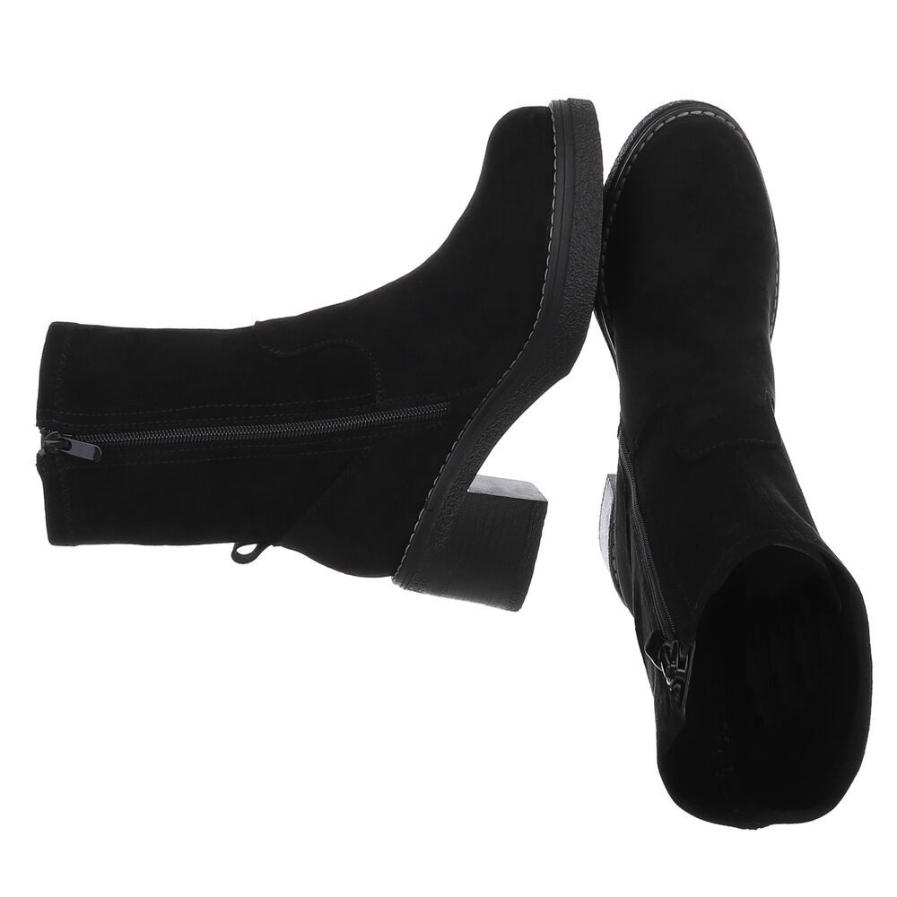 Ital-Design Elegante Ankle Boots mit Blockabsatz günstig online kaufen