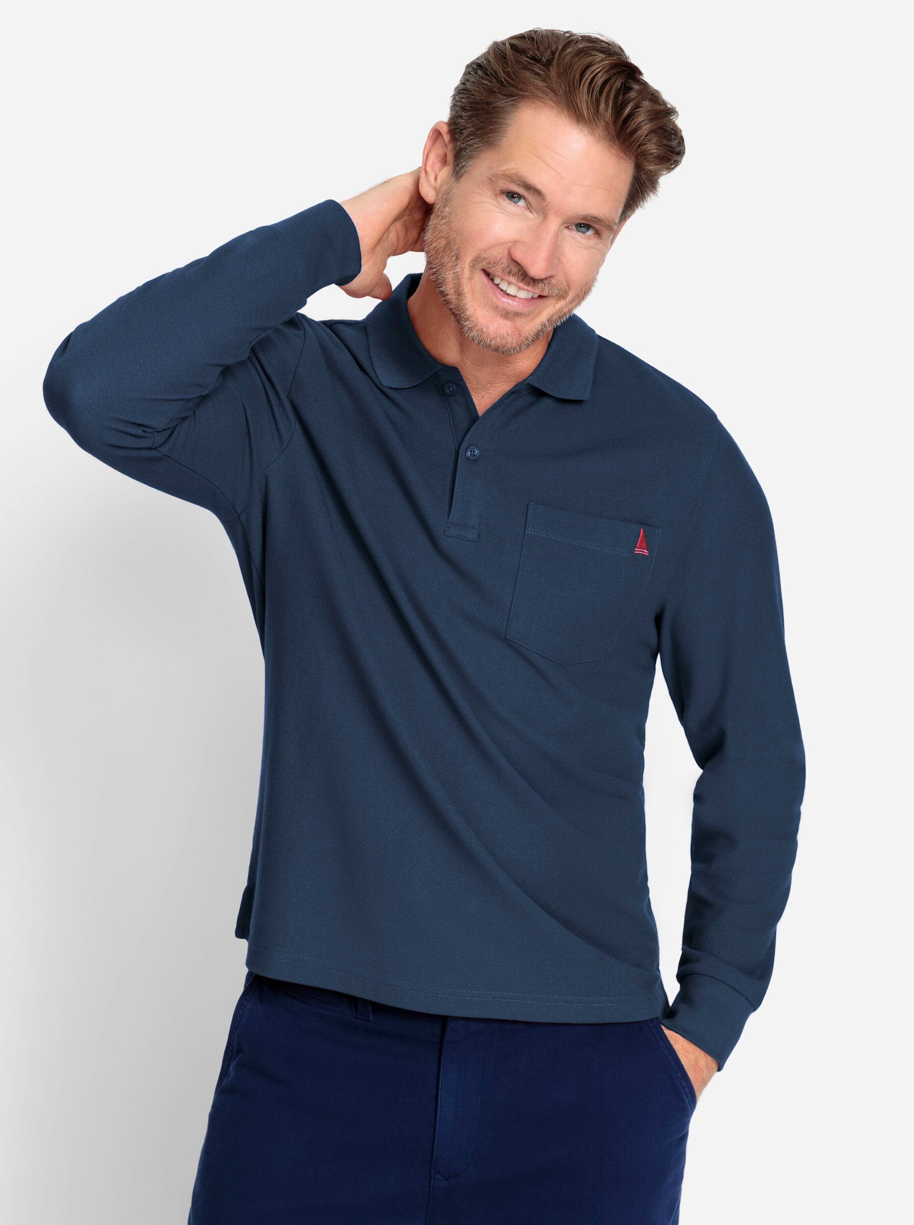Witt T-Shirt Langarm-Poloshirt günstig online kaufen