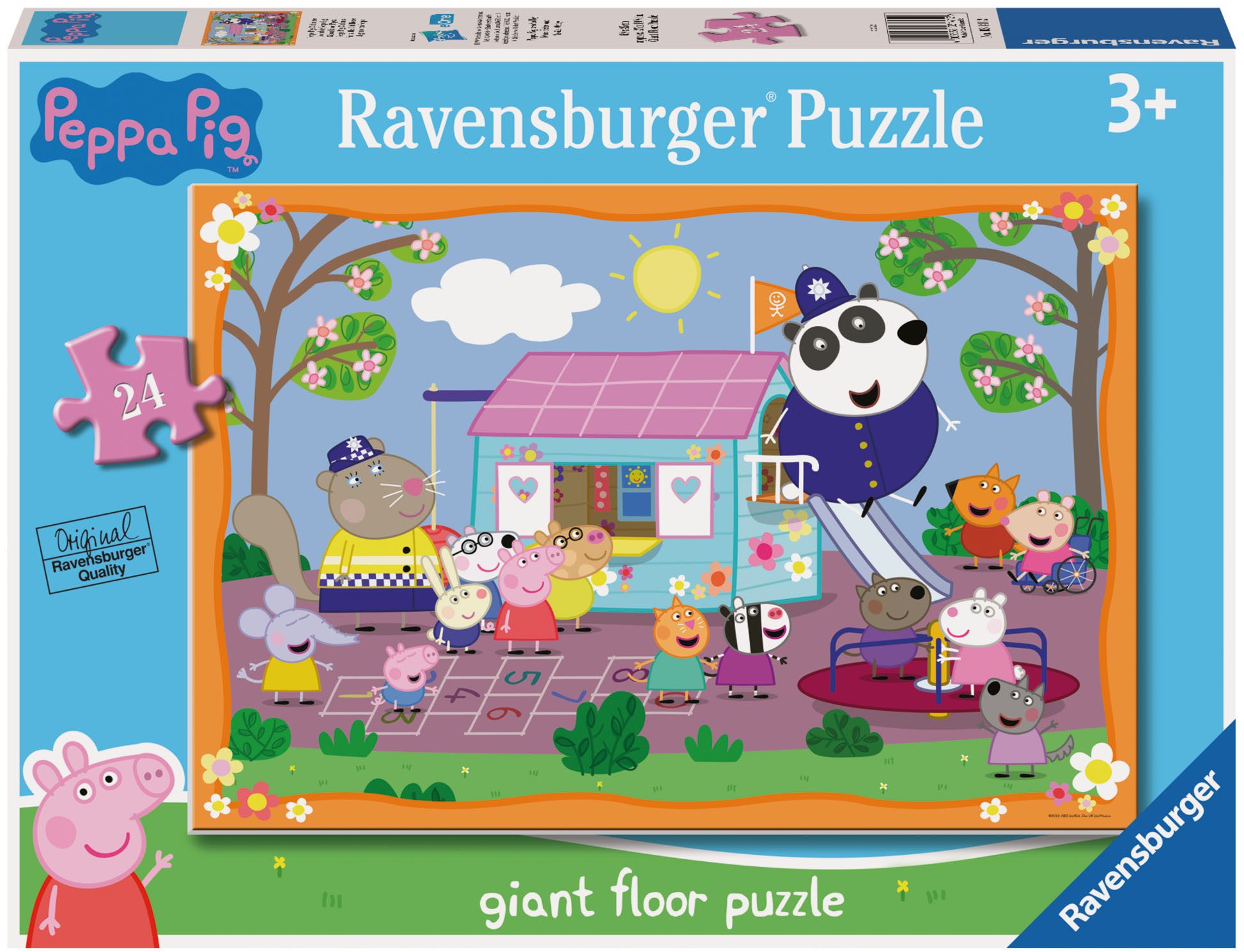Puzzle Peppa Pigs Clubhouse