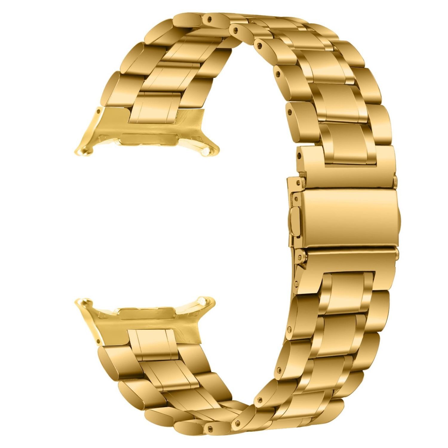 Wigento Smartwatch-Armband Für Samsung Galaxy Watch 8 / 8 Classic Bead Edel günstig online kaufen