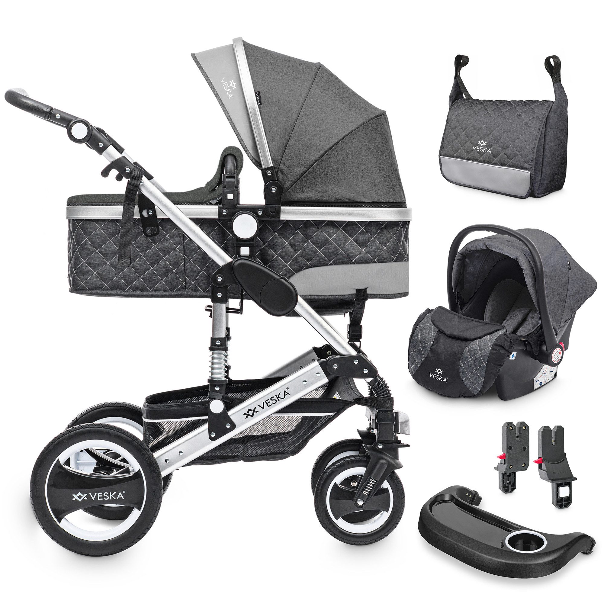 VESKA Kombi-Kinderwagen