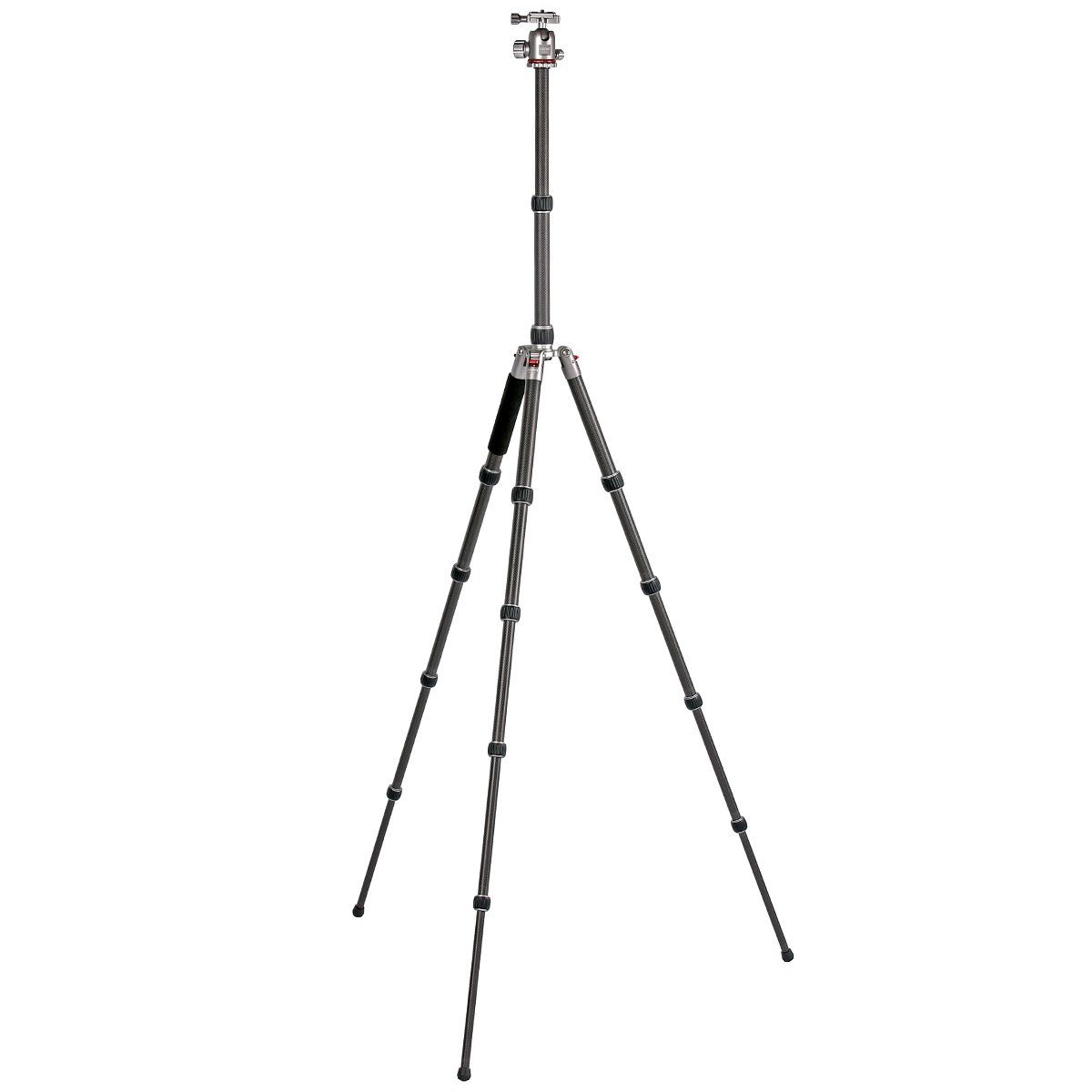 TK-2535 JUSINO Monopod-Funktion C + Tripod Kugelkopf FGS-30 Karbon Dreibeinstativ