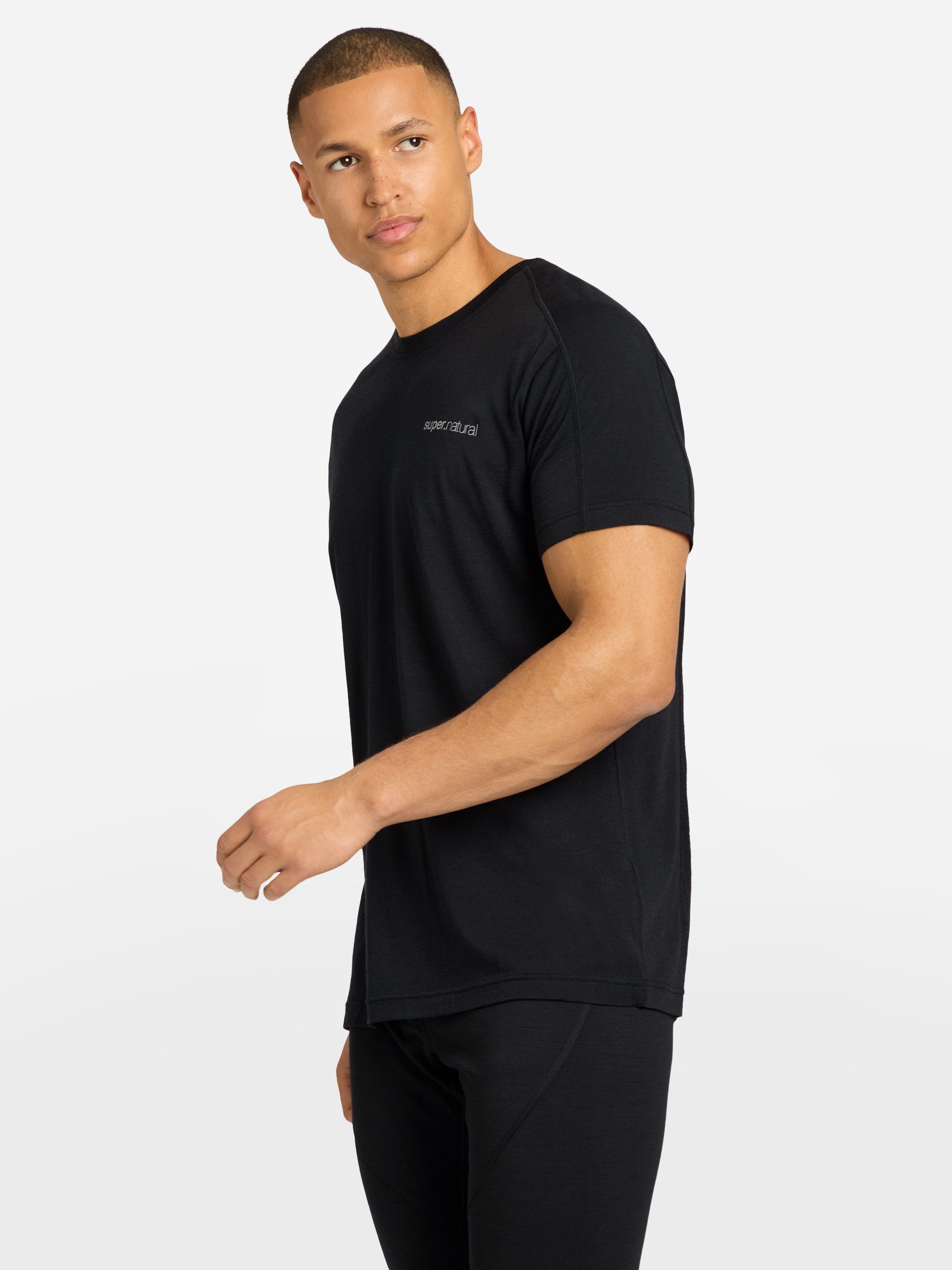 SUPER.NATURAL T-Shirt für Herren, Merino ALARM RUNNING funktionell, sporty
