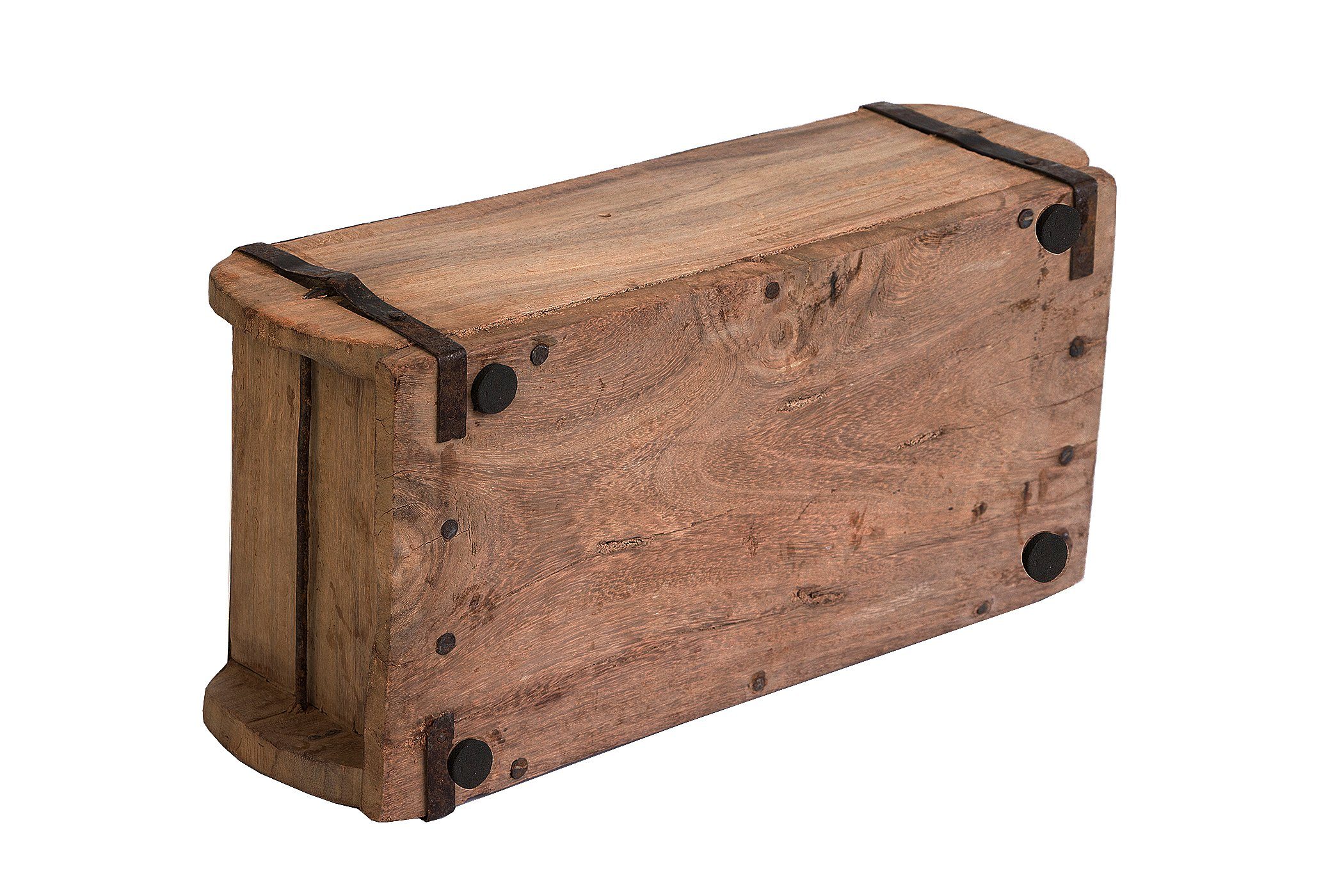 BigDean Holzkiste Alte Ziegelform 32x15x10cm Ein-Kammer Vintage Holz-Deko Shabby (Packung, 1 St., 1 stk), Aufbewahrungs und Deko Holzkiste in Handstrichziegel F – Bild 4 von 5