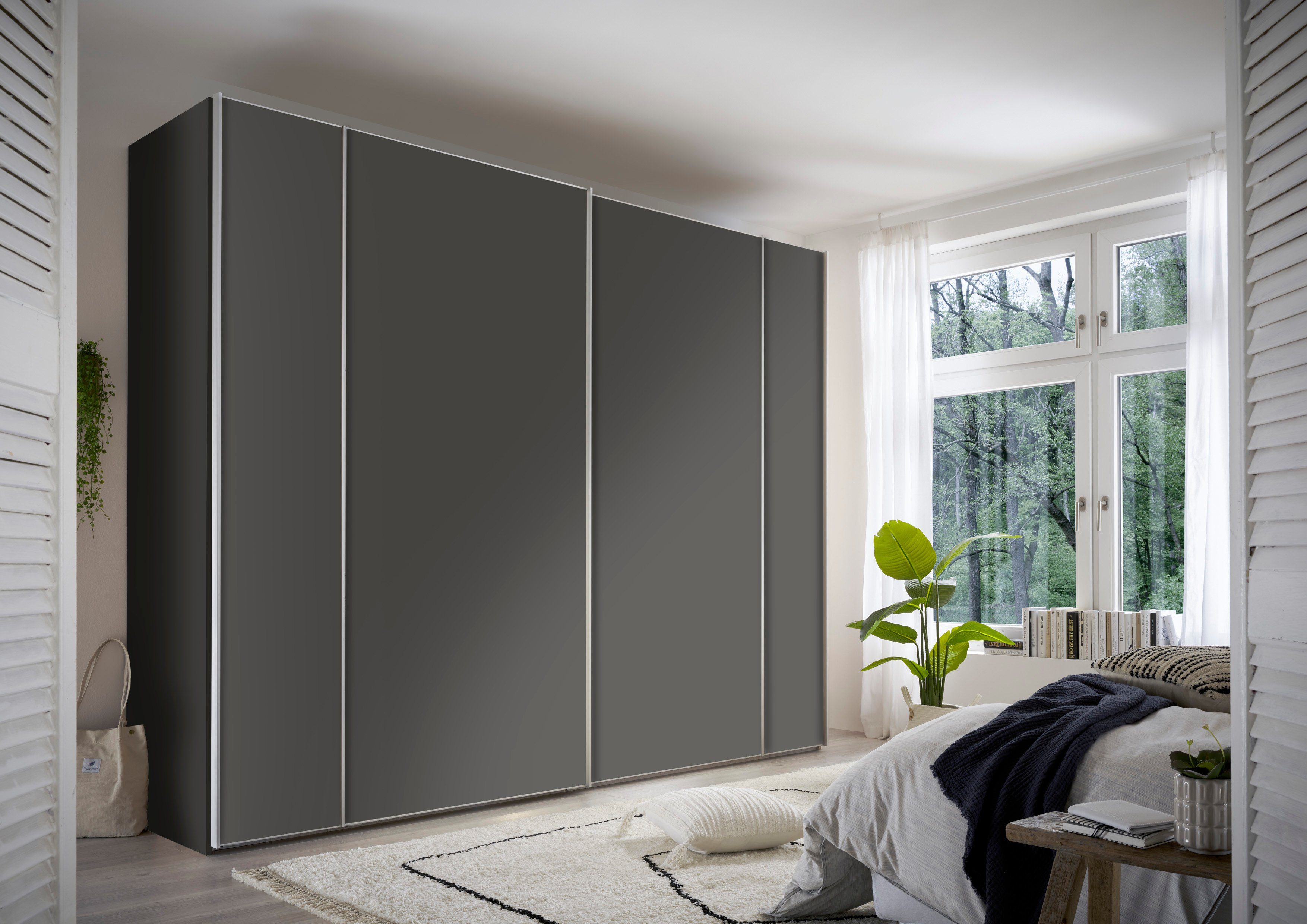 STAUD Schwebetürenschrank Sonett 100, Made in Germany mit vier verschiedenen Ausstattungsvarianten
