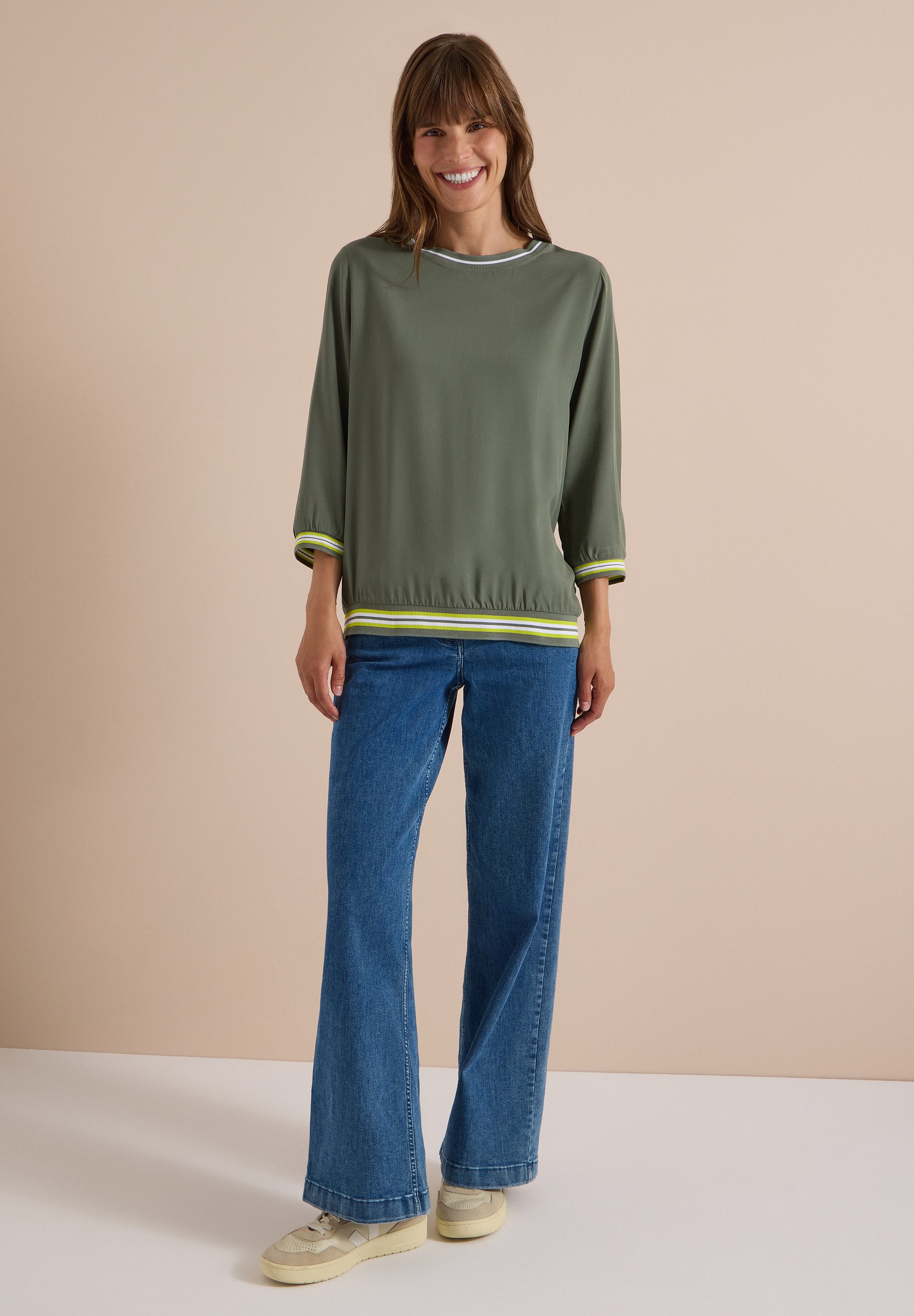 CECIL Shirtbluse aus softer Viskose