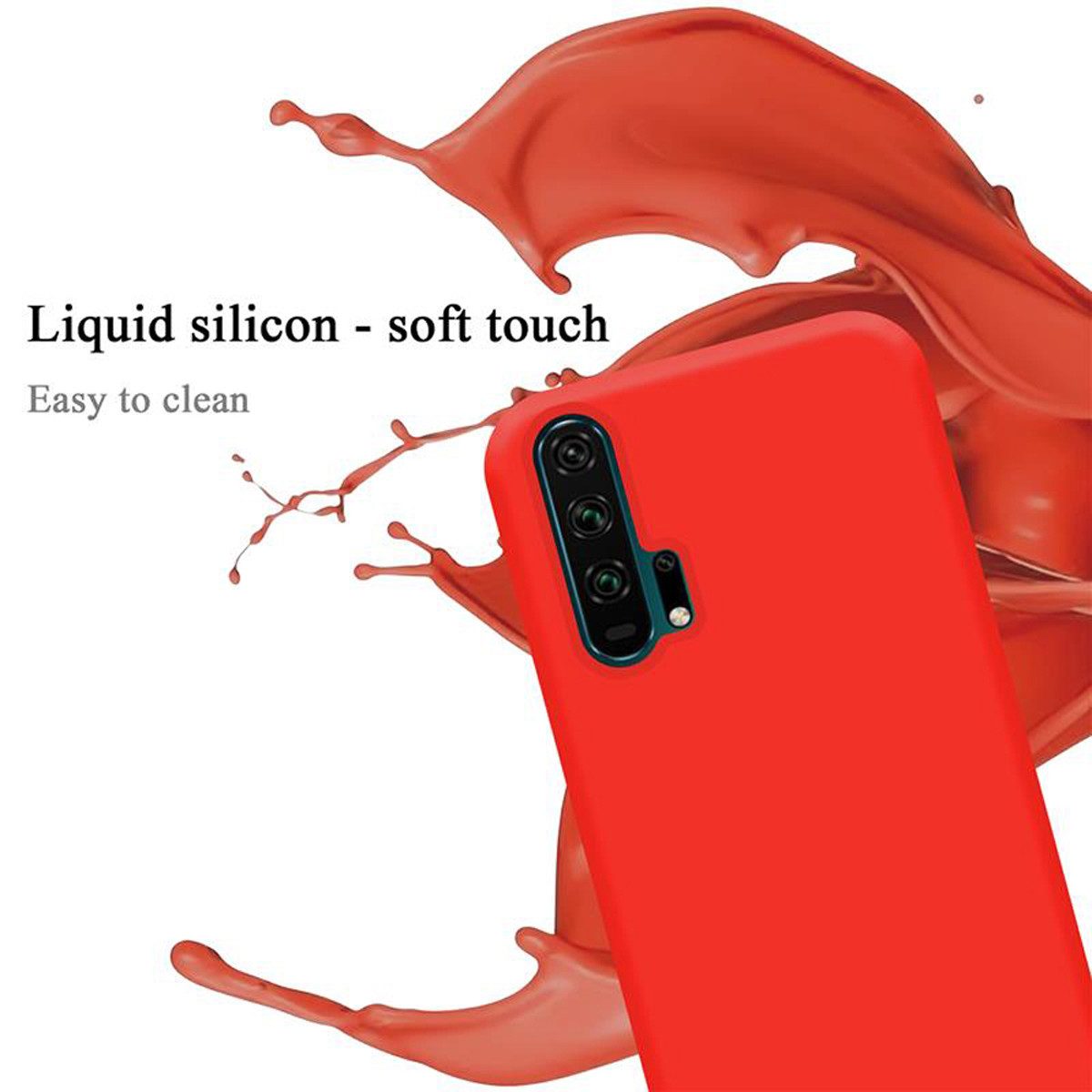 Cadorabo Handyhülle für Honor 20 PRO Hülle Honor 20 PRO, Flexible Hülle TPU Silikon Schutzhülle Back Cover Case