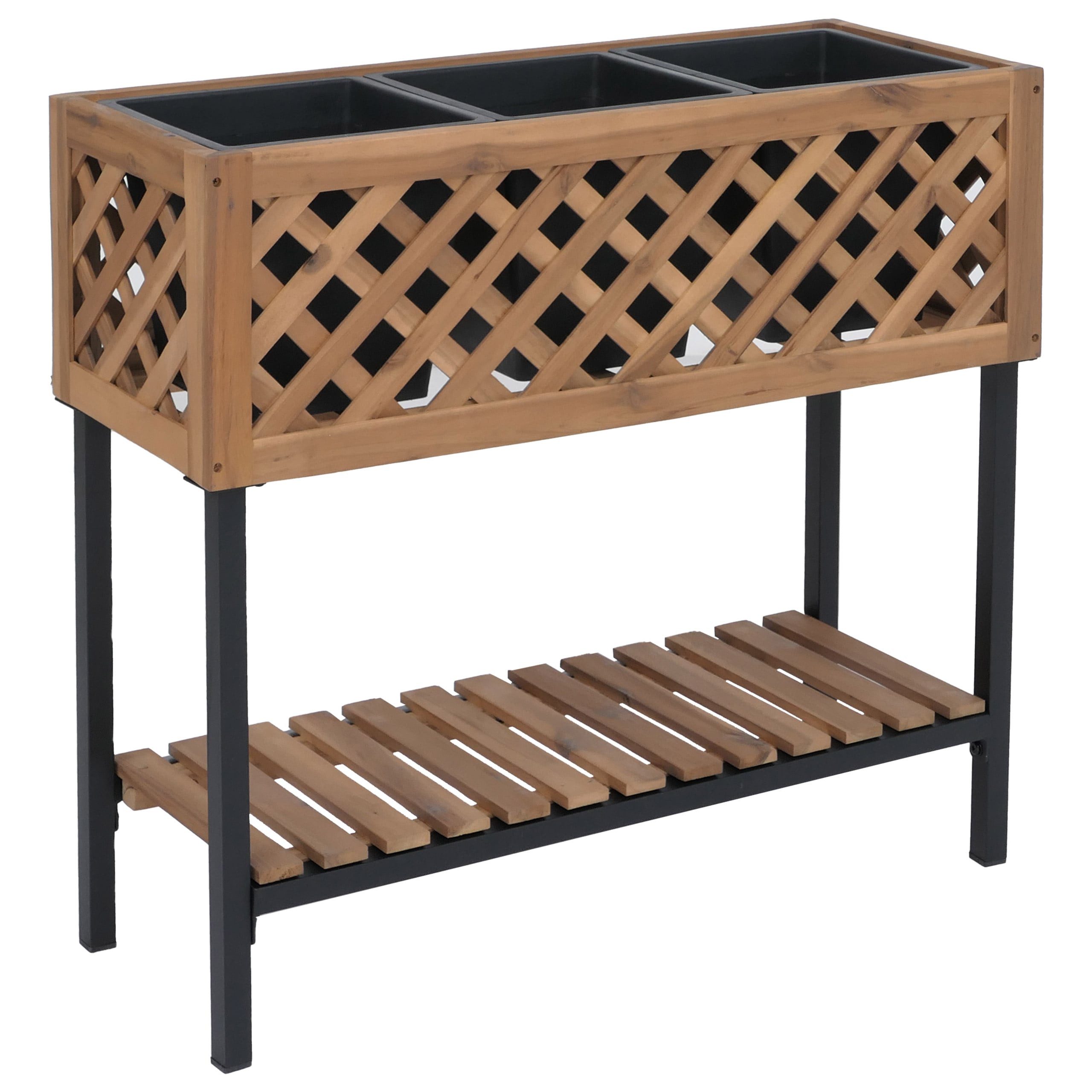 MCW Blumenkasten MCW-P86-MA (1 St), Stabile Stahlfüße für sicheren Stand