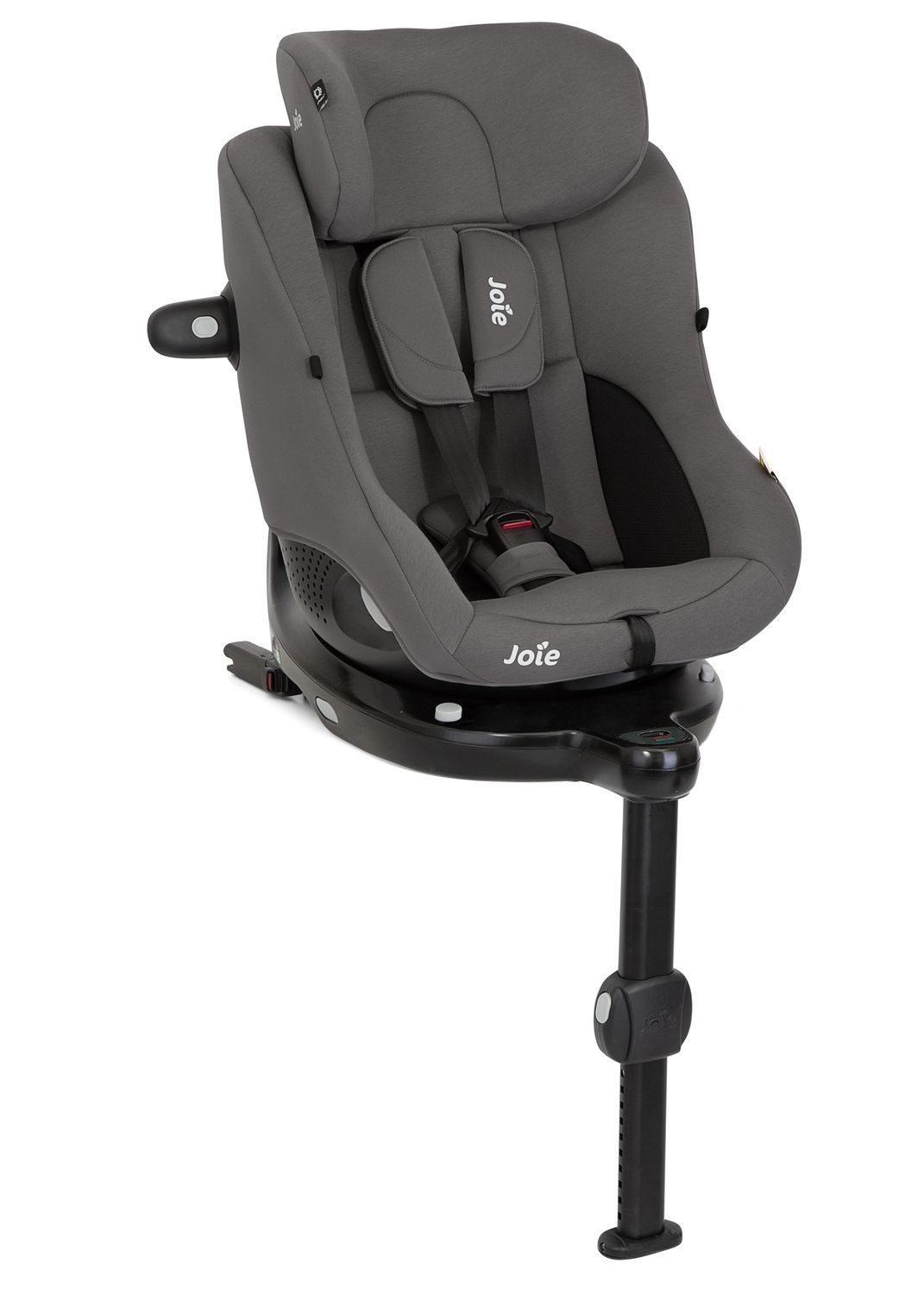 Joie Autokindersitz i-Pivot™ 360, ab: 0 Monate, bis: 4 Jahre, (4-tlg), Dunkelgrau