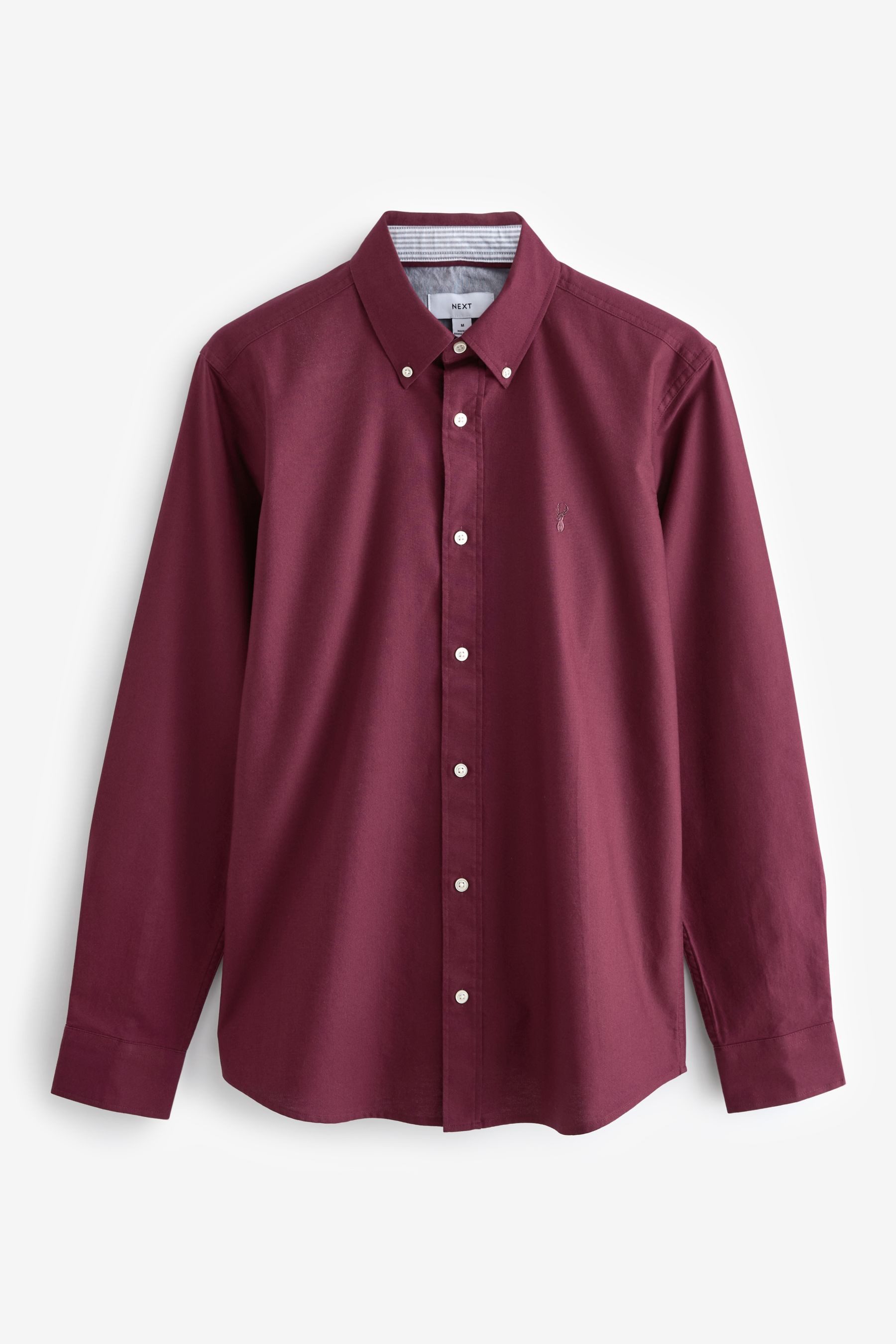 Next Langarmhemd Langärmeliges Oxfordhemd im Slim günstig online kaufen