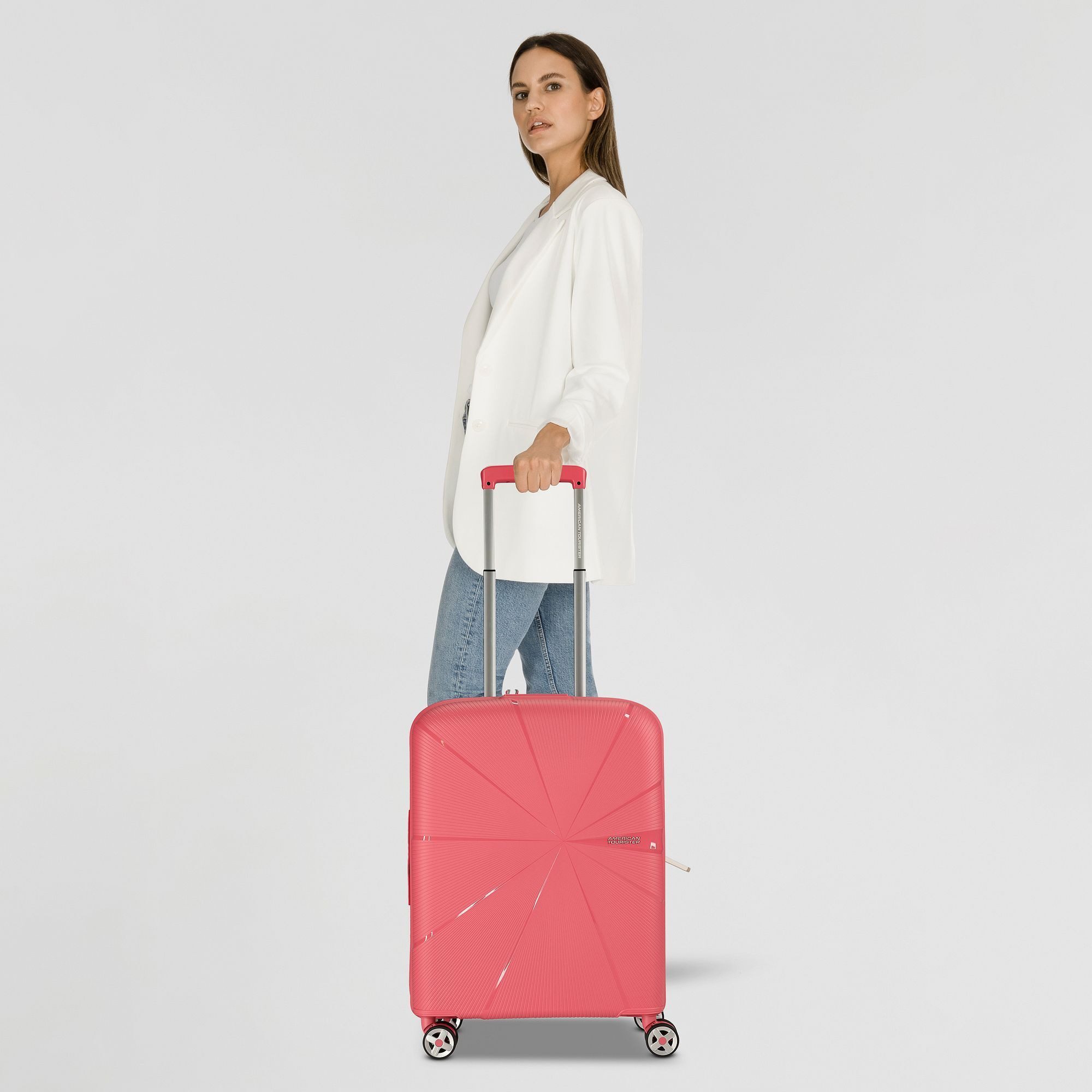 American Tourister® Handgepäck-Trolley Starvibe, 4 Rollen, Polypropylen