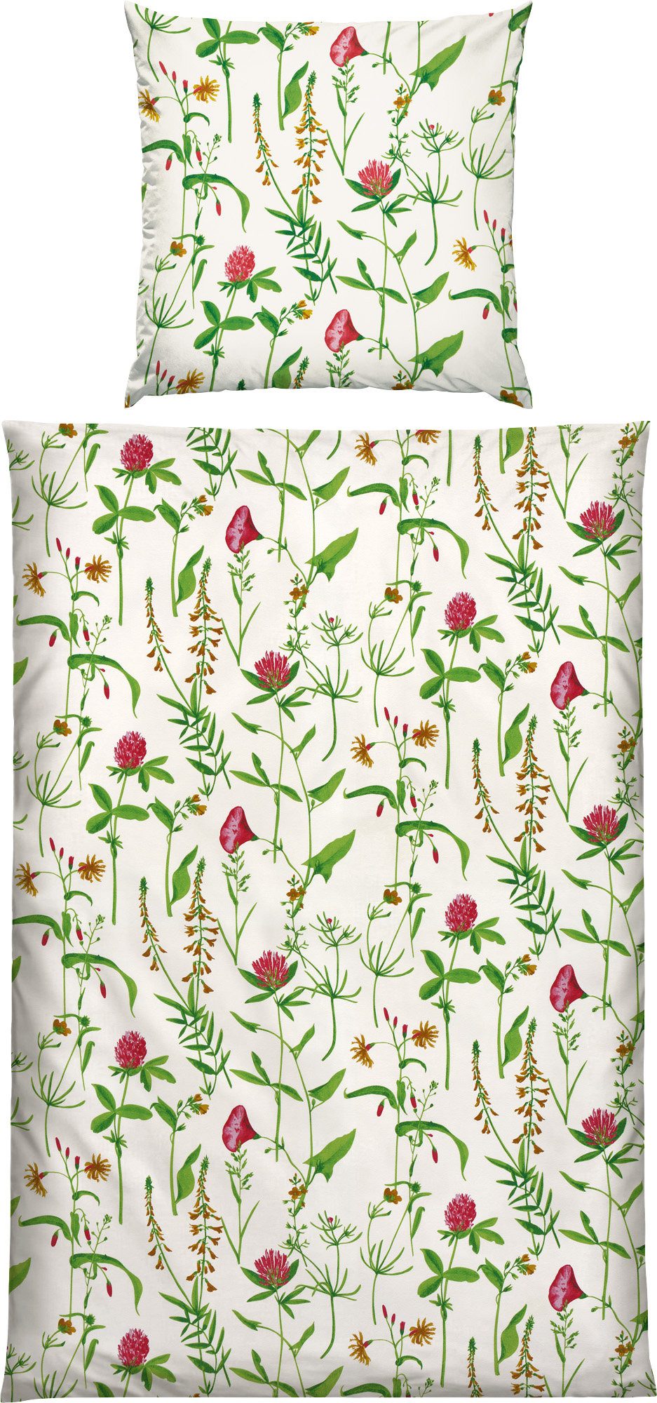 Erwin Müller Bettwäsche Bettwäsche, Jersey, Single-Jersey Blumen